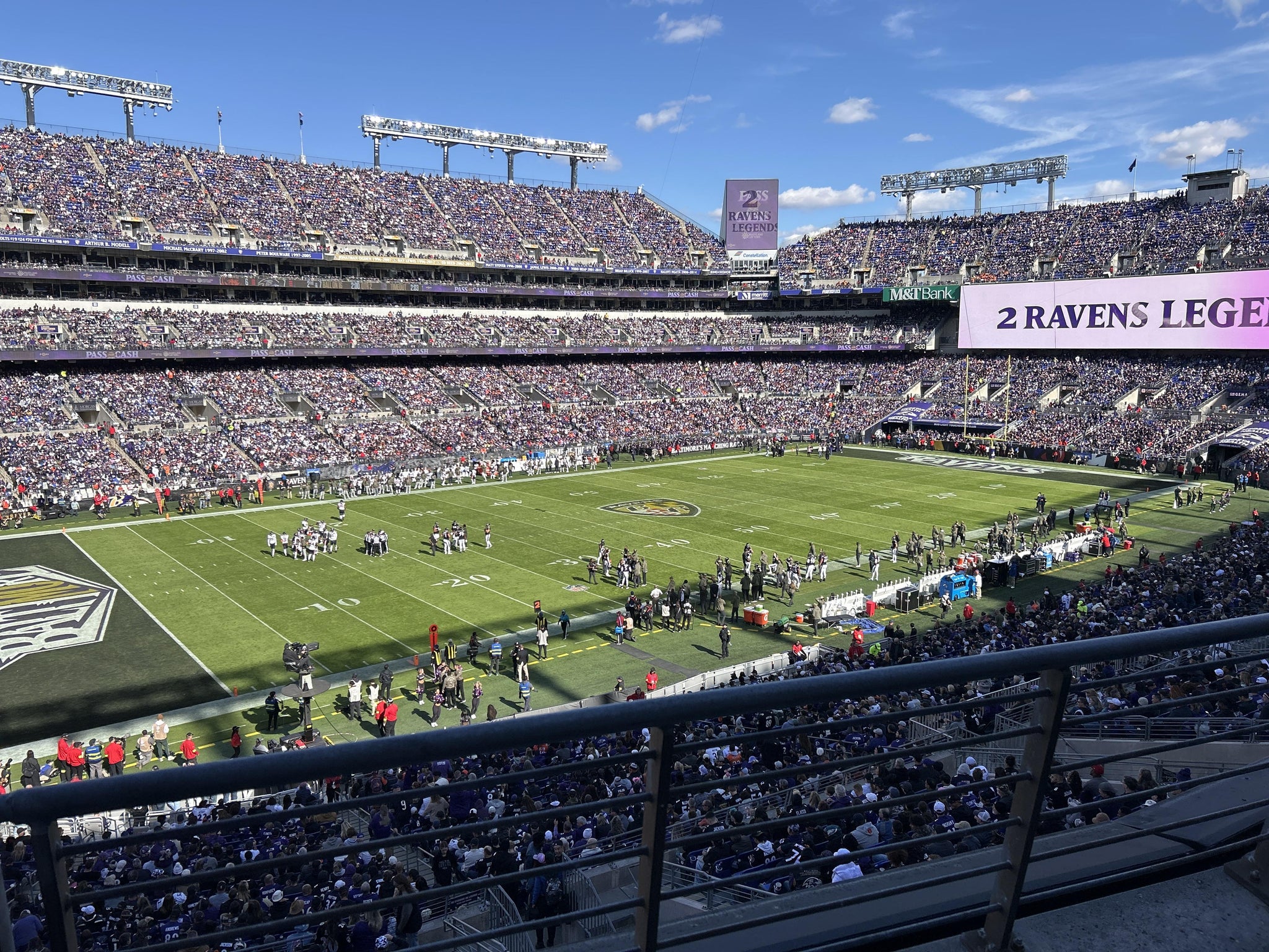 Real Fan View taken from Section 231 at M&T Bank Stadium by Heaven E