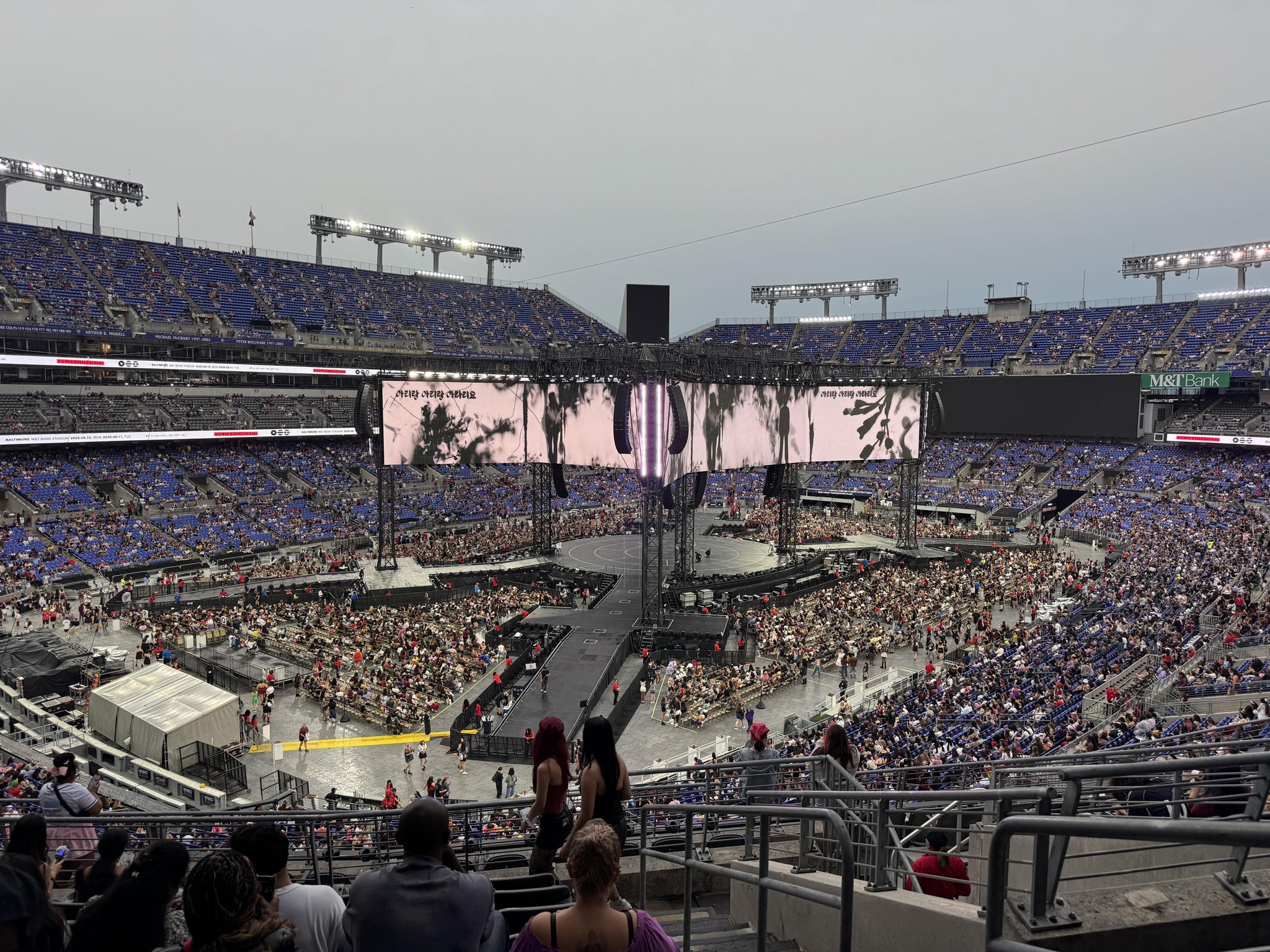 Vue réelle des fans prise de la Section 234 au site M&T Bank Stadium par Kayiu W