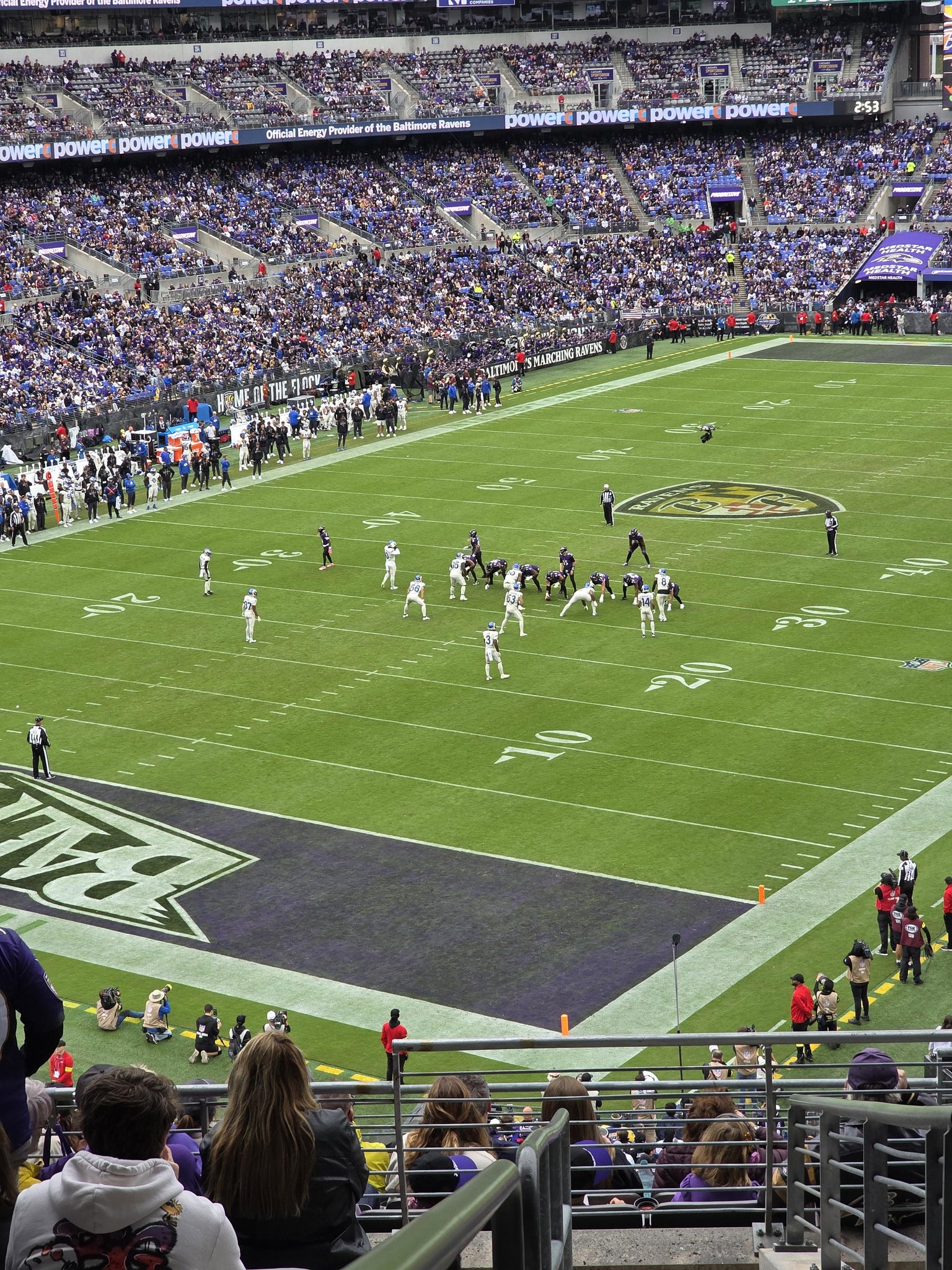 Real Fan View taken from Section 235 at M&T Bank Stadium by Henry F