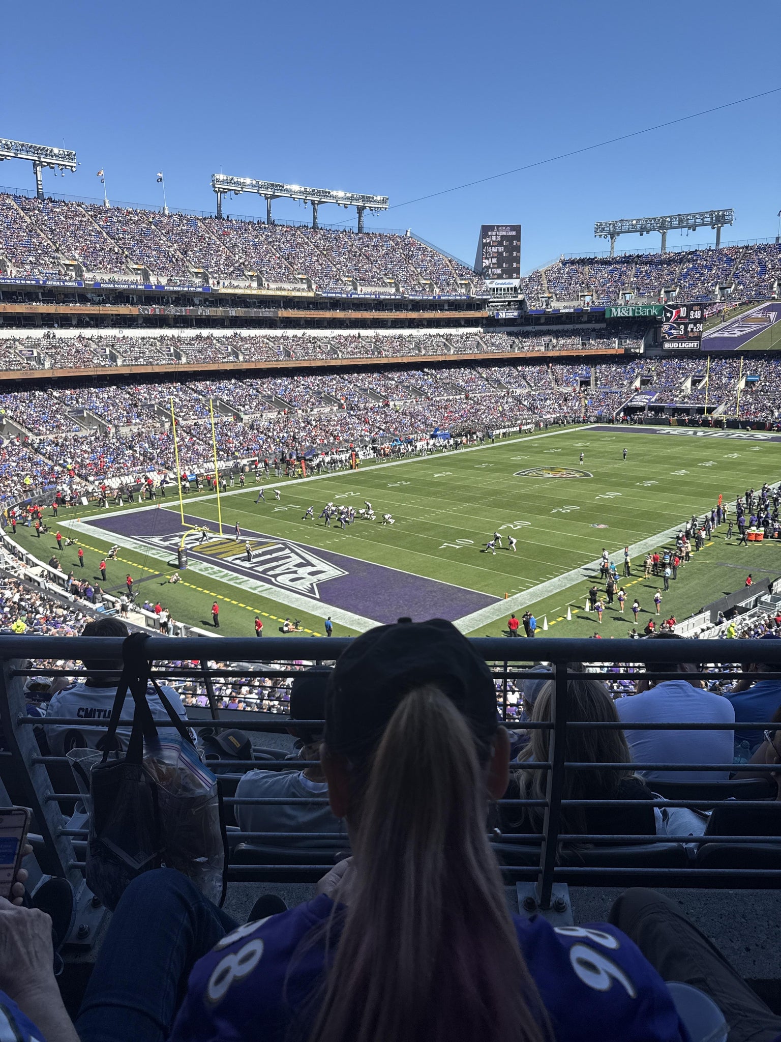 Real Fan View taken from Section 235 at M&T Bank Stadium by Keyonta G
