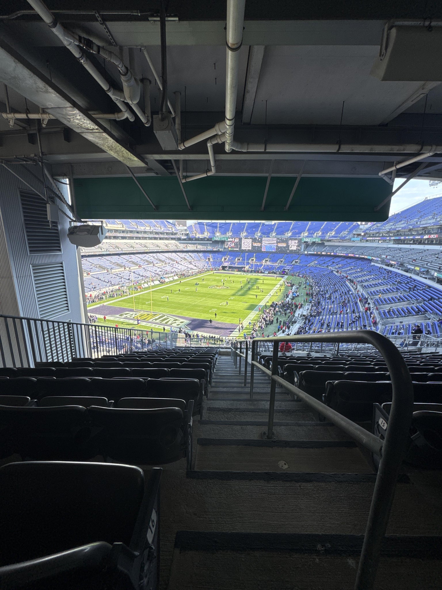 Real Fan View taken from Section 236 at M&T Bank Stadium by Mitchell M