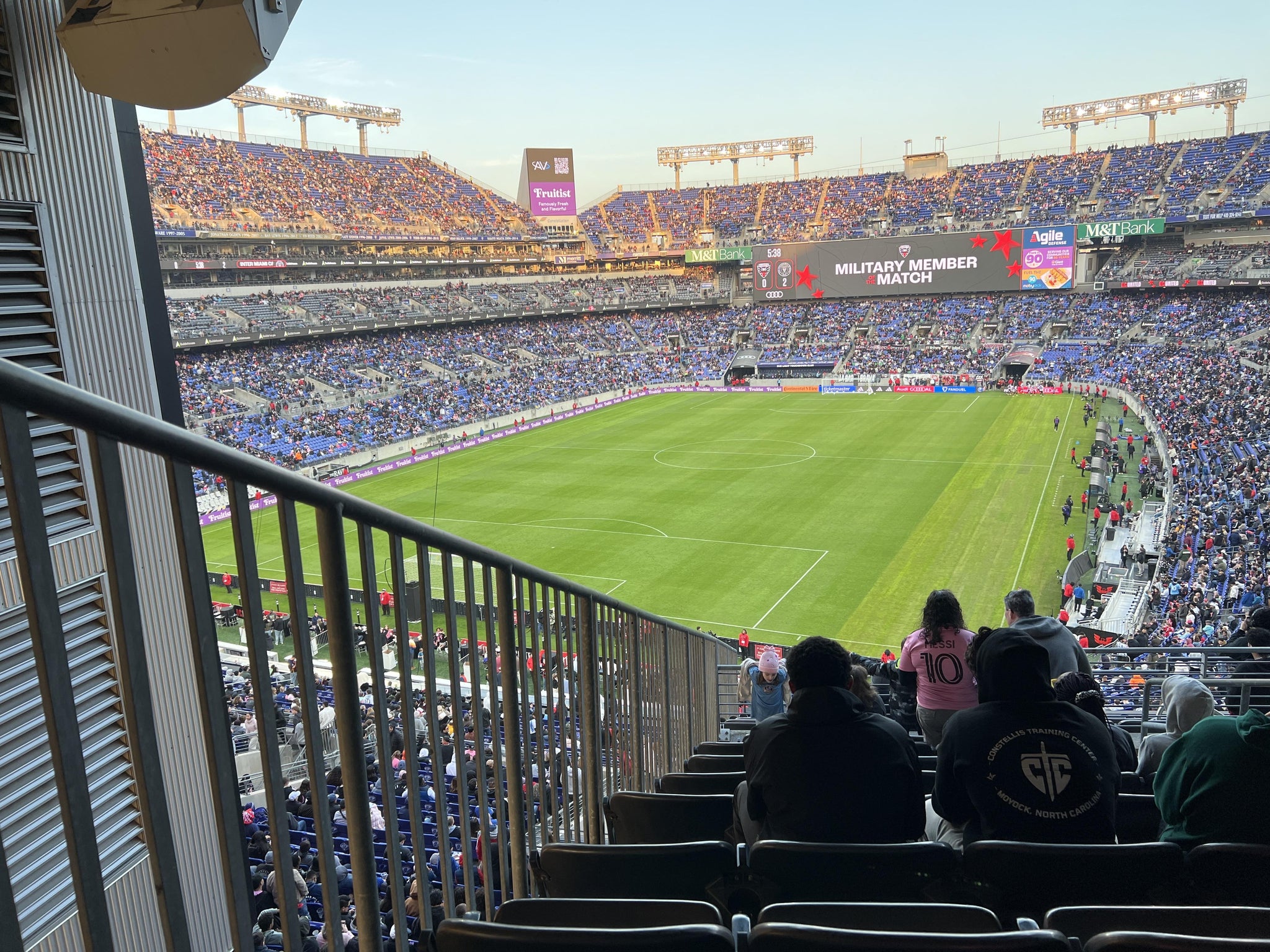 Real Fan View taken from Section 237 at M&T Bank Stadium by Felix W