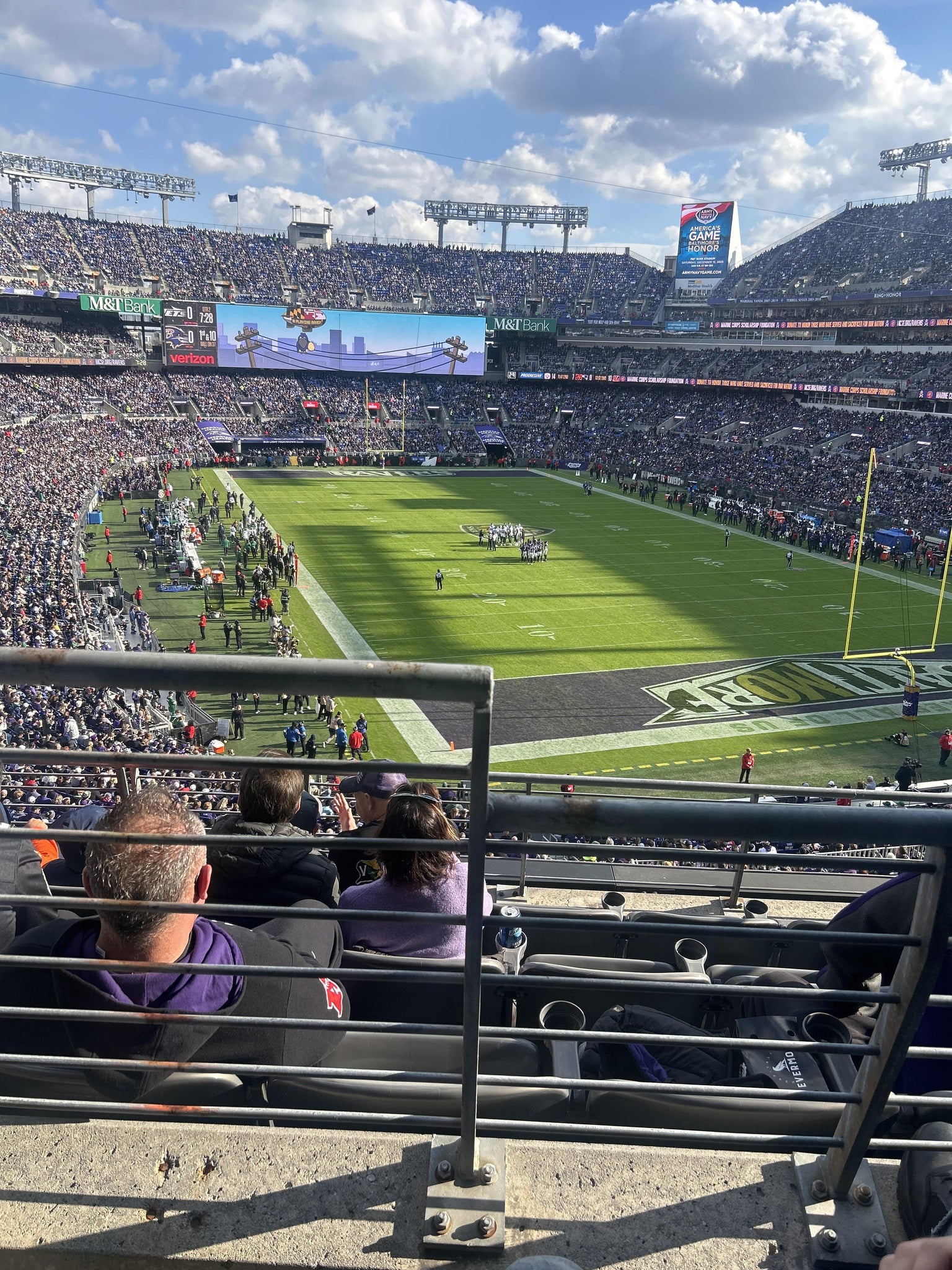 Real Fan View taken from Section 243 at M&T Bank Stadium by Jon H