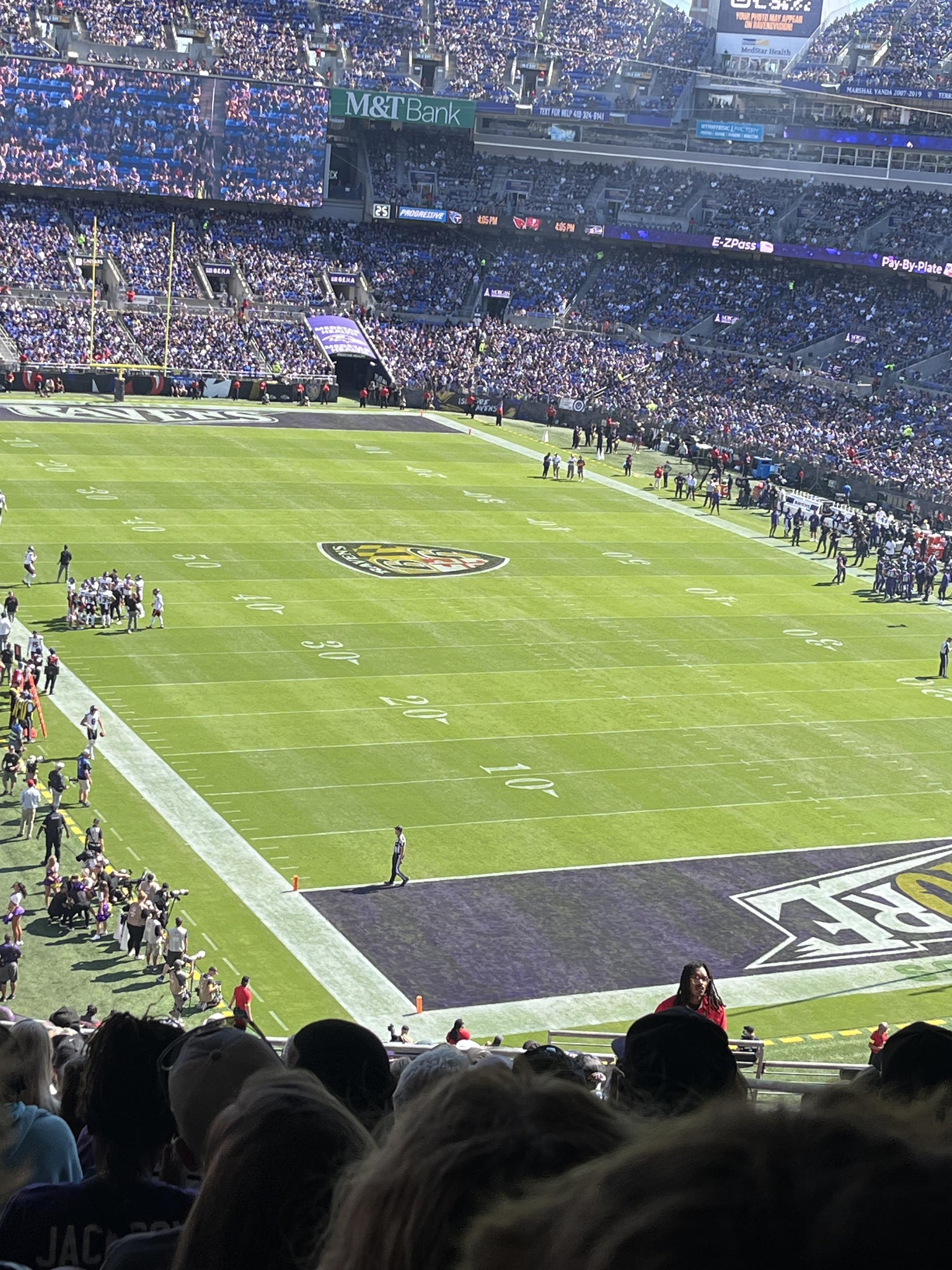 Real Fan View taken from Section 244 at M&T Bank Stadium by Bryant M