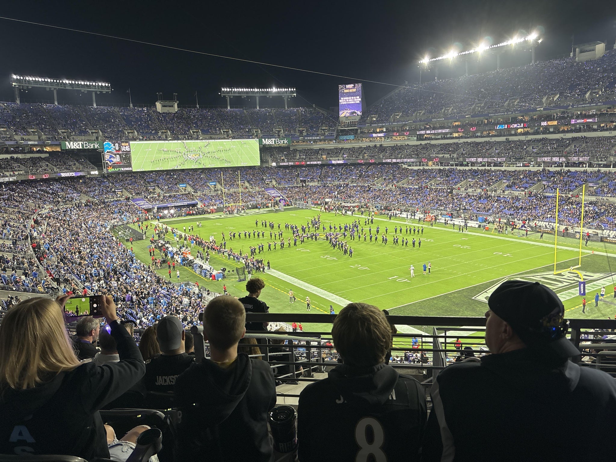 Real Fan View taken from Section 246 at M&T Bank Stadium by Lisa S