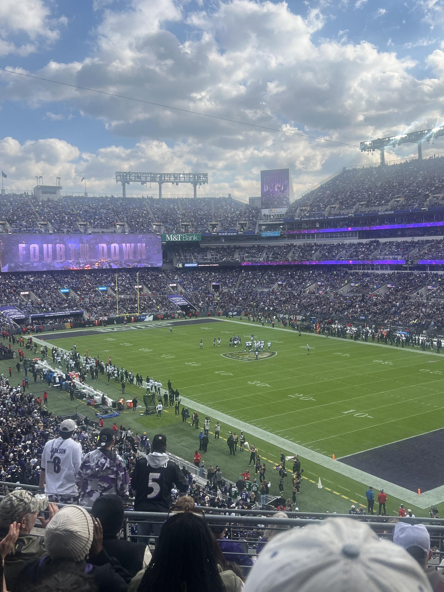 Real Fan View taken from Section 246 at M&T Bank Stadium by Brandon G