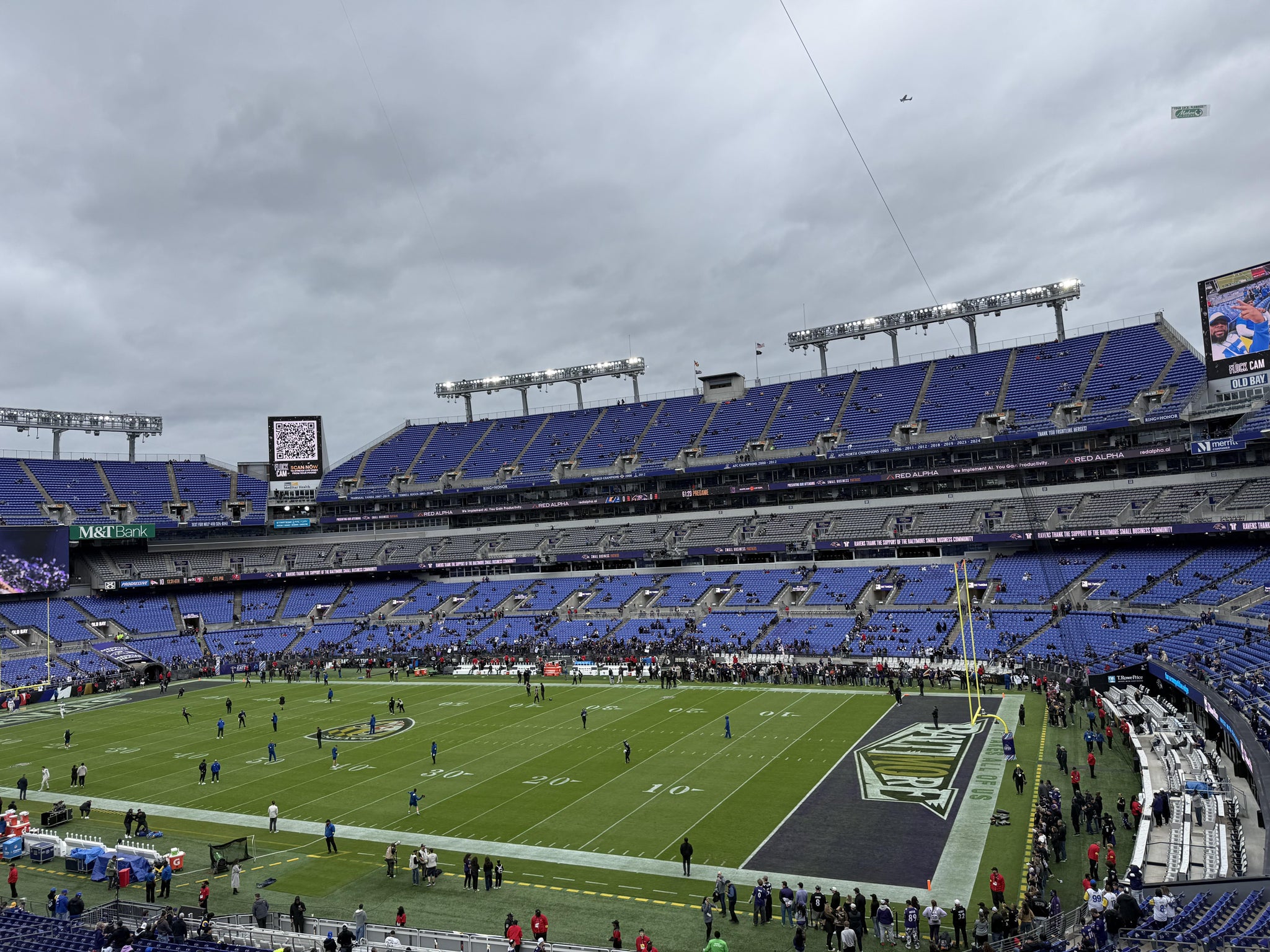Real Fan View taken from Section 248 at M&T Bank Stadium by Daneen S