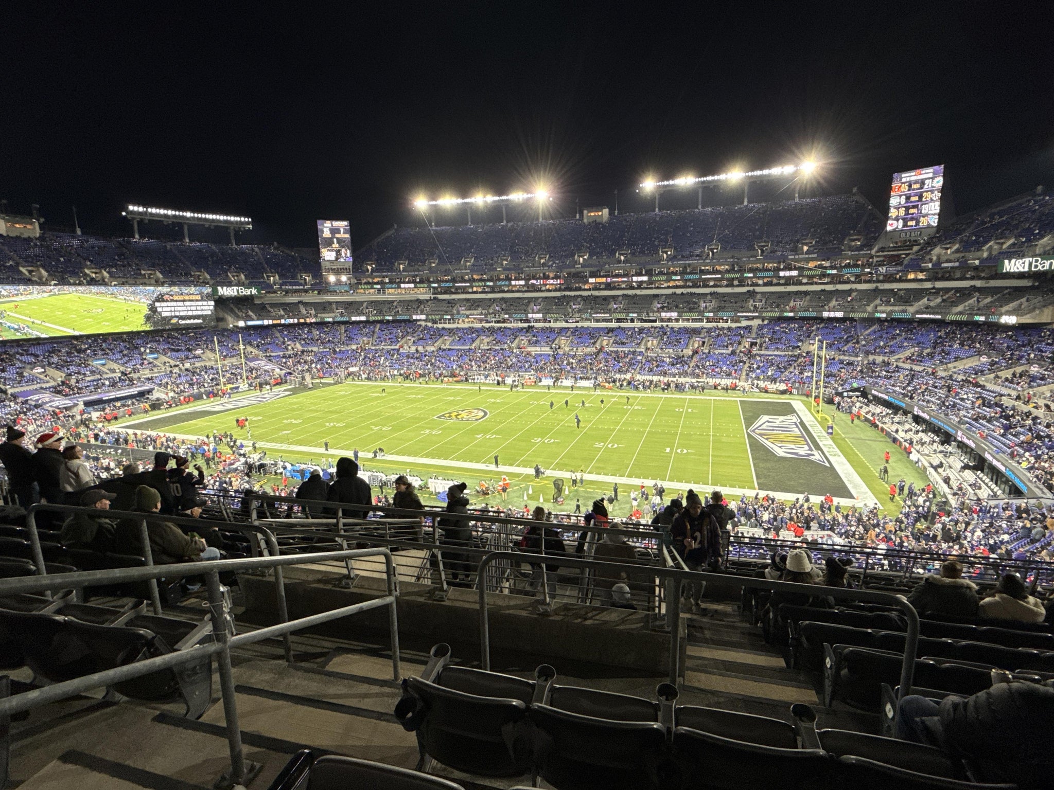 Real Fan View taken from Section 250 at M&T Bank Stadium by Ian S