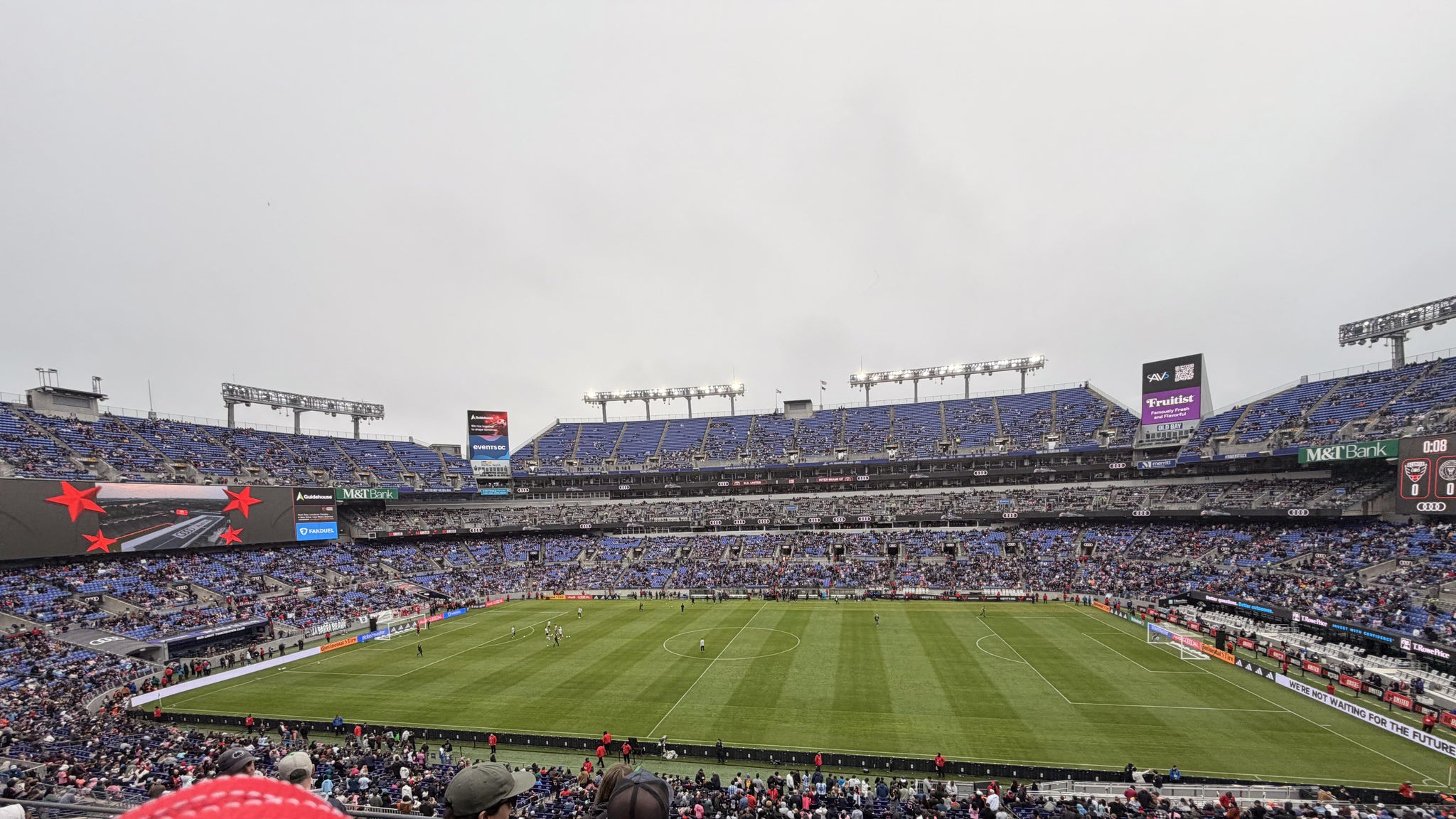 Real Fan View taken from Section 252 at M&T Bank Stadium by David G