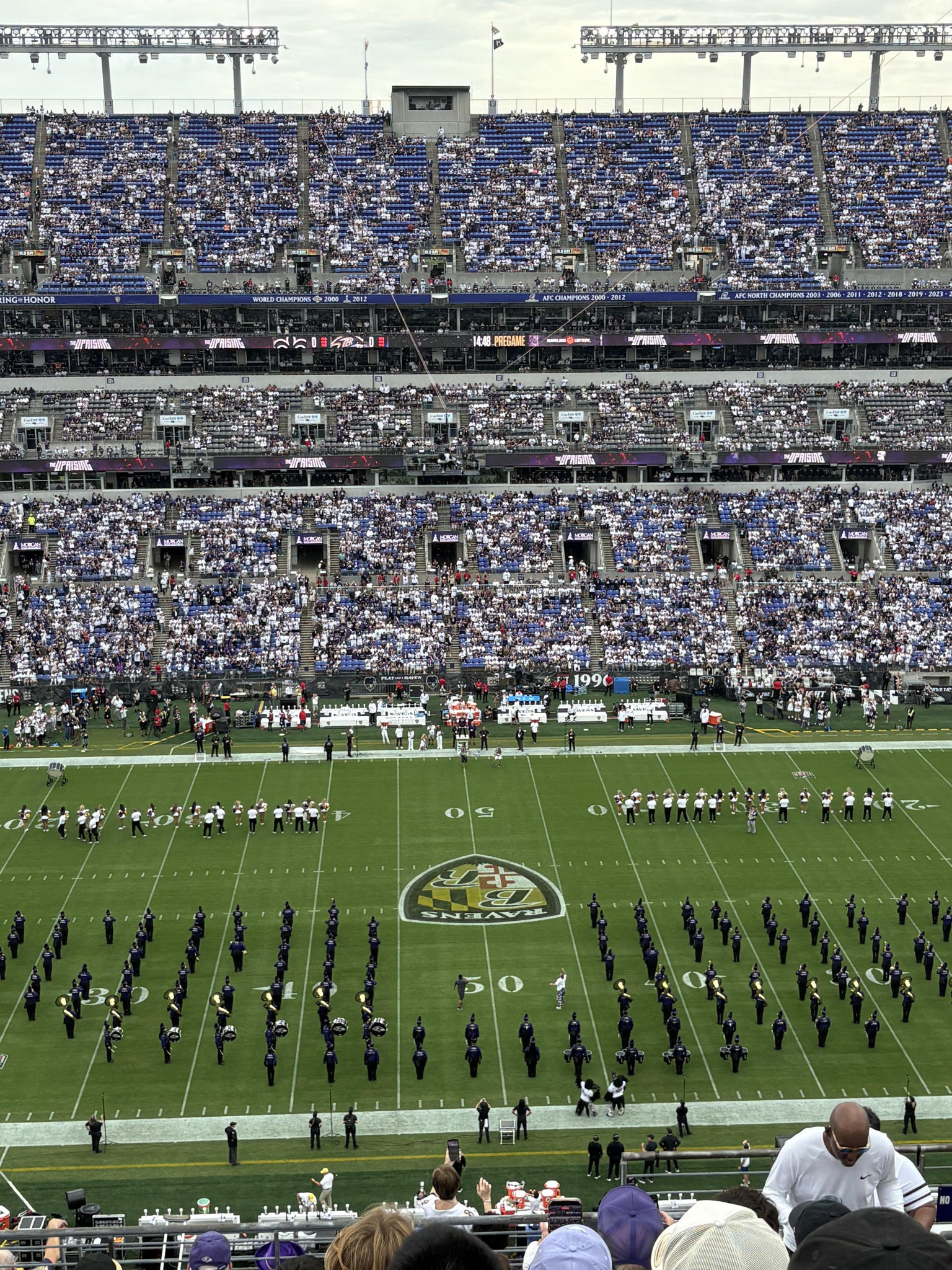 Real Fan View taken from Section 500 at M&T Bank Stadium by Joann L