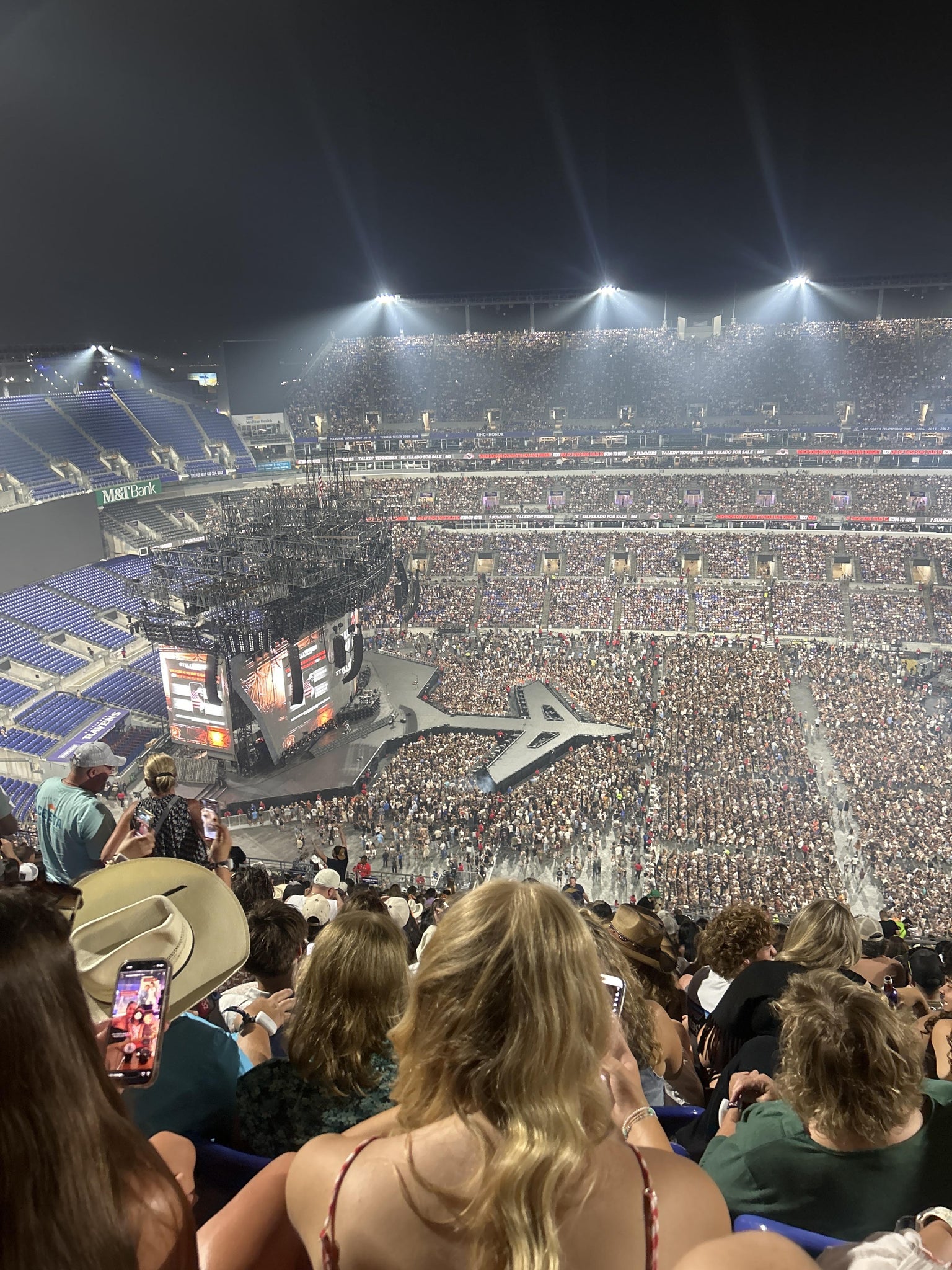 Real Fan View taken from Section 500 at M&T Bank Stadium by Devin U