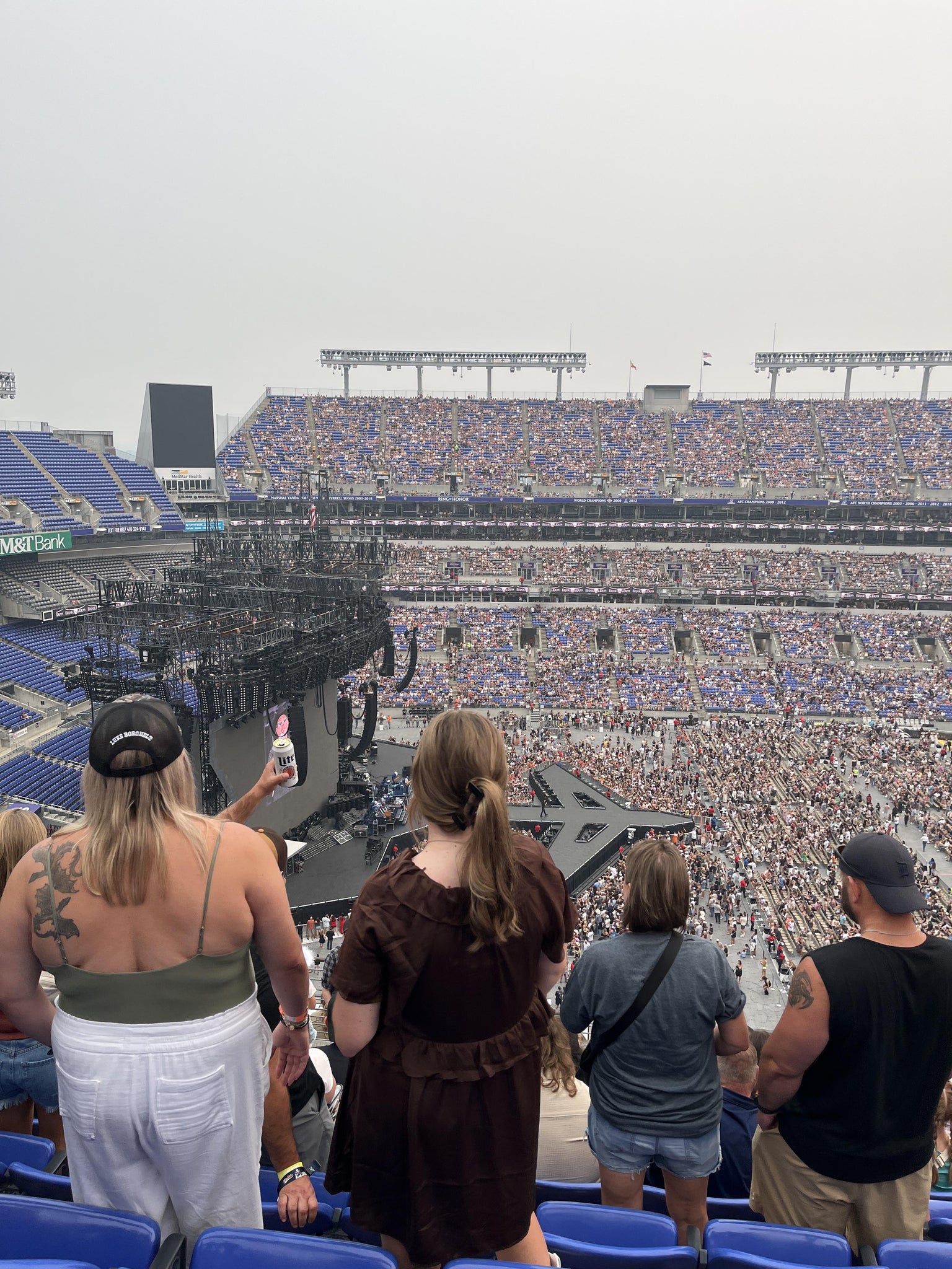 Real Fan View taken from Section 501 at M&T Bank Stadium by Tyler C