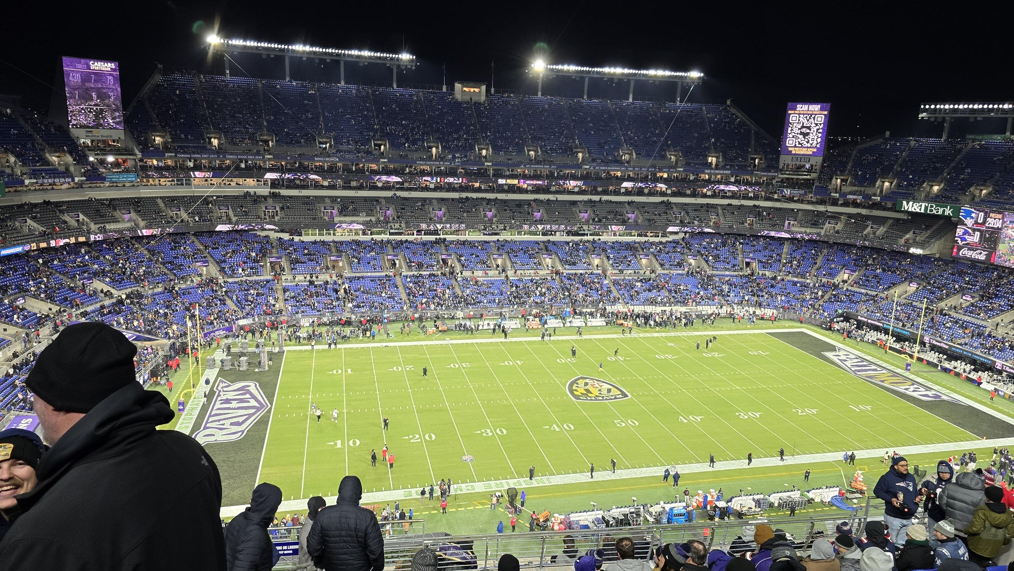 Real Fan View taken from Section 502 at M&T Bank Stadium by Stan M
