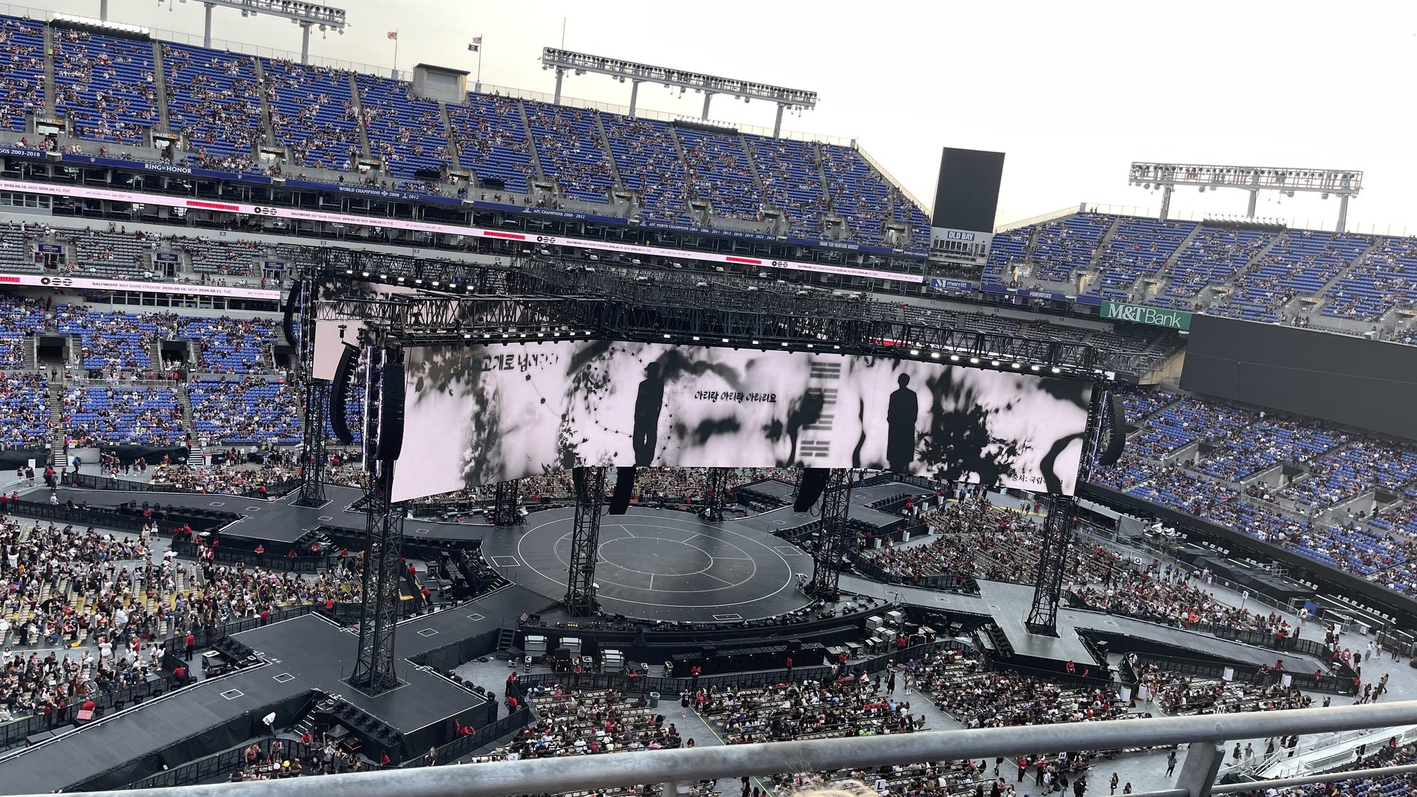 Real Fan View taken from Section 502 at M&T Bank Stadium by Filomena R
