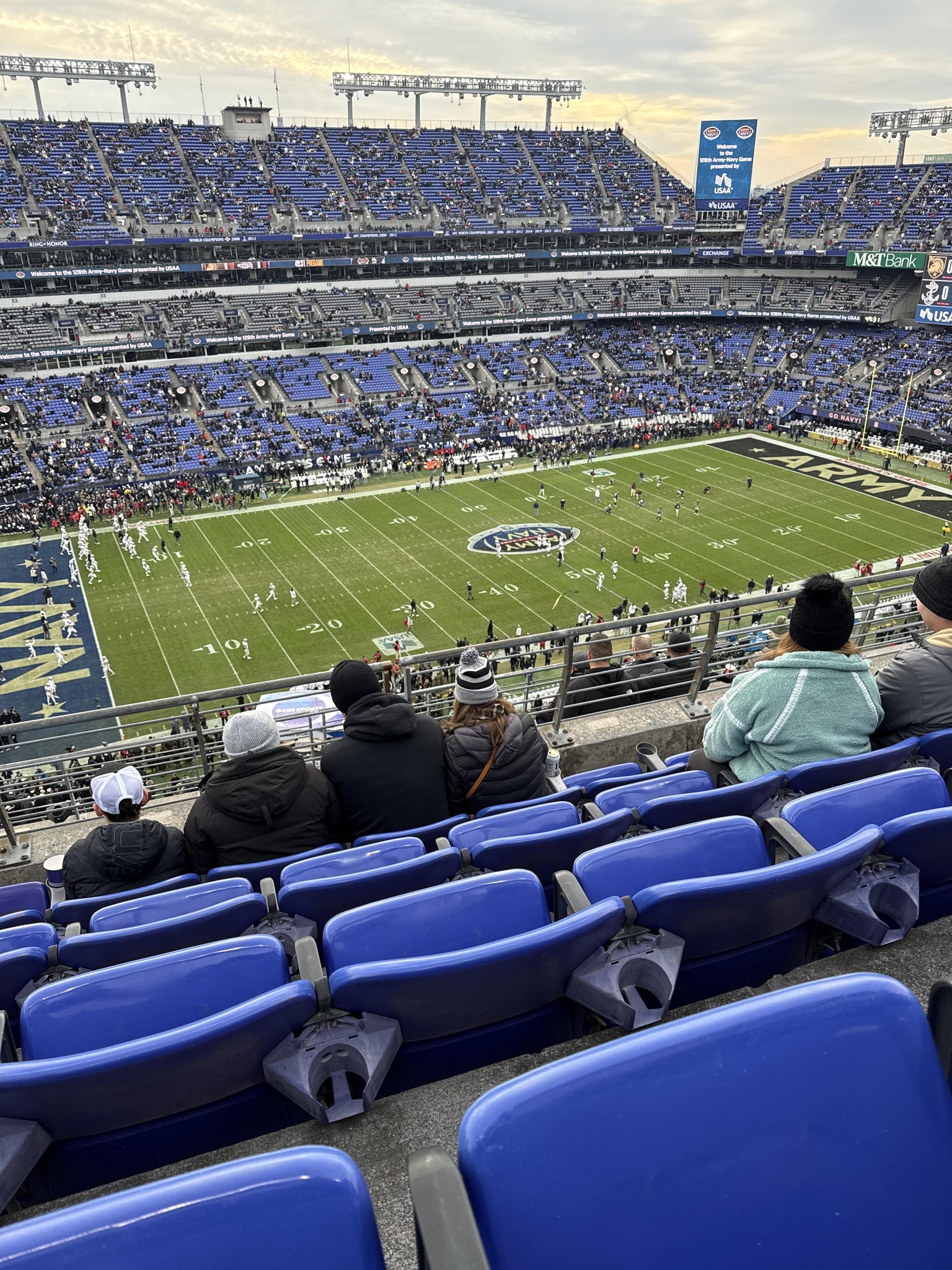 Real Fan View taken from Section 503 at M&T Bank Stadium by Mark G
