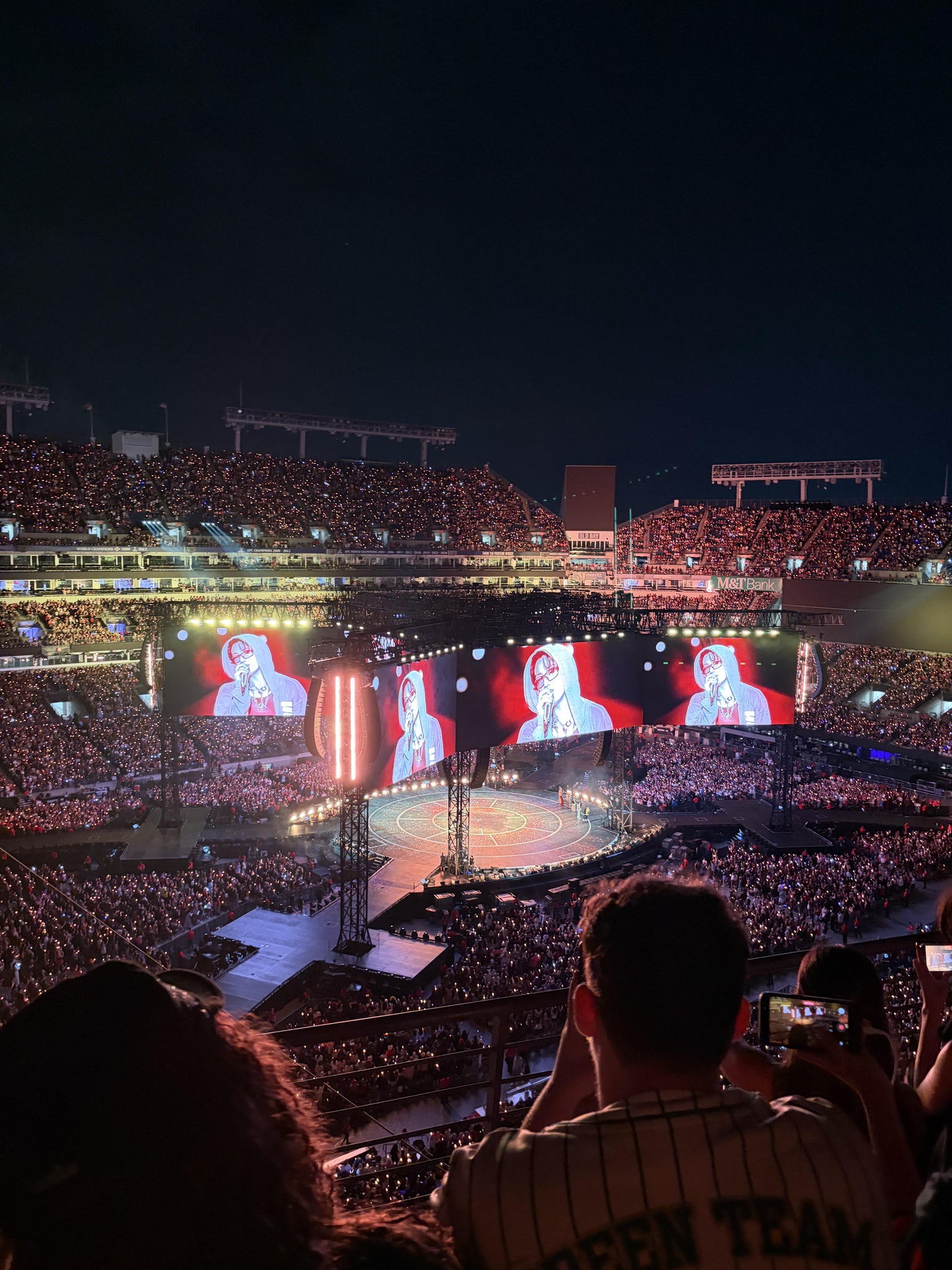 Real Fan View taken from Section 504 at M&T Bank Stadium by Isela C