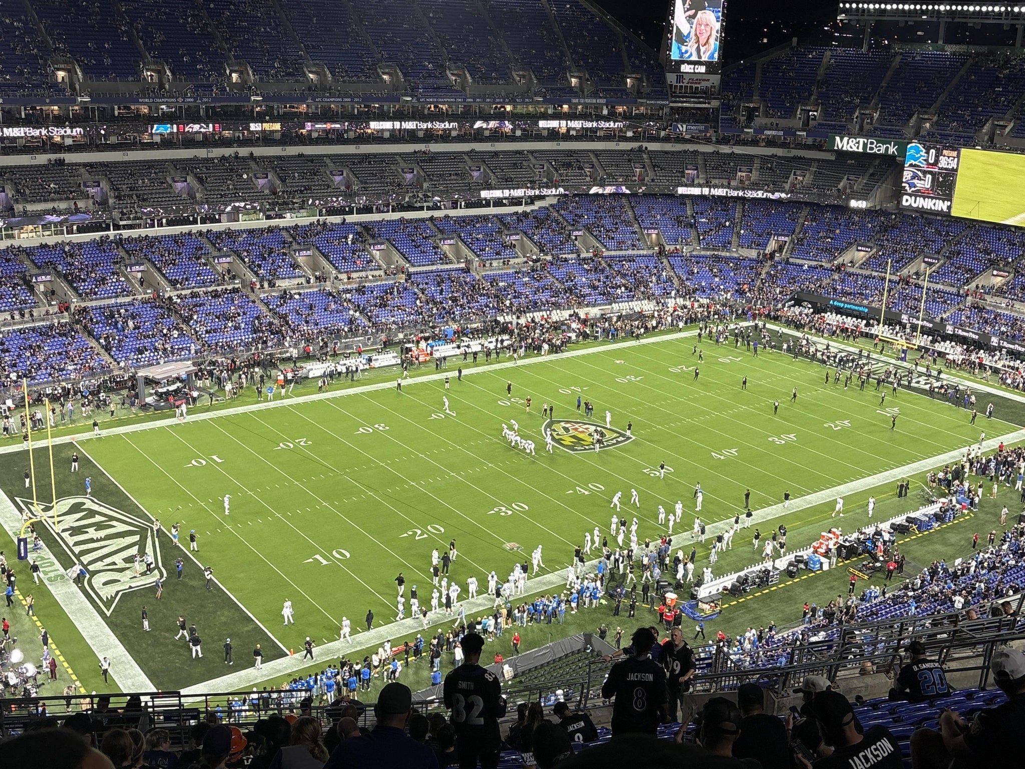 Real Fan View taken from Section 505 at M&T Bank Stadium by Brian C