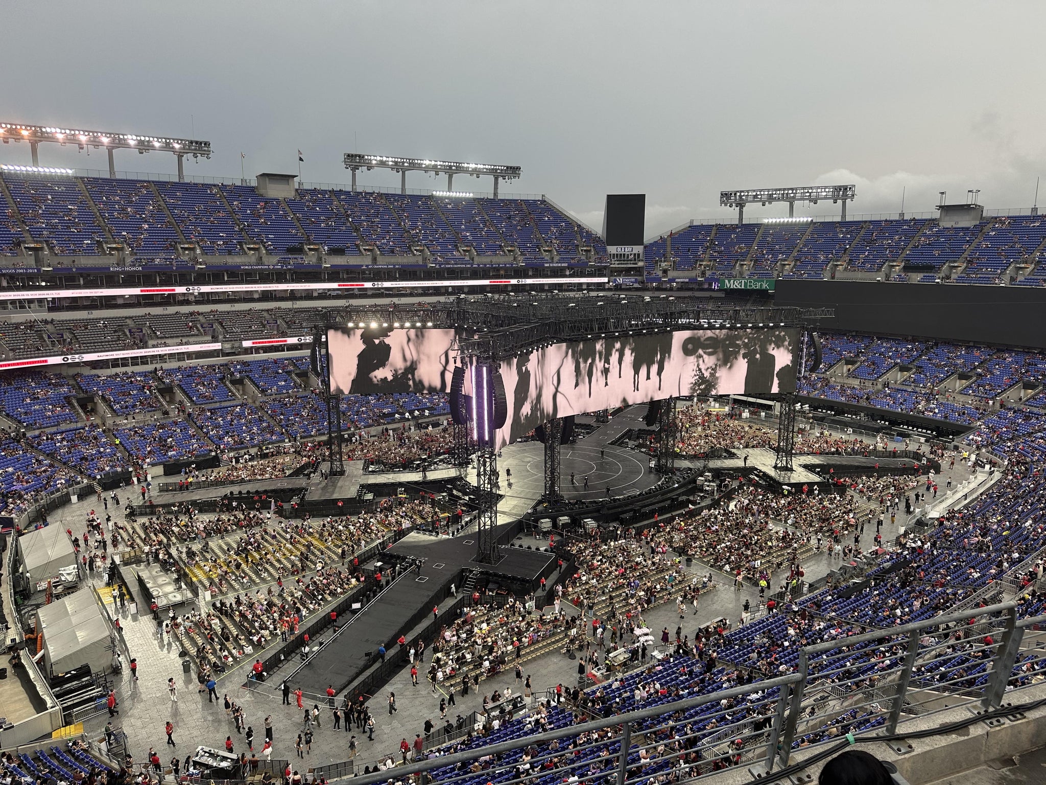 Real Fan View taken from Section 505 at M&T Bank Stadium by Anonymous User