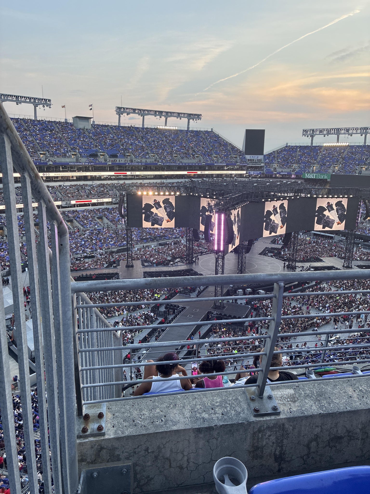 Real Fan View taken from Section 506 at M&T Bank Stadium by Samanta L