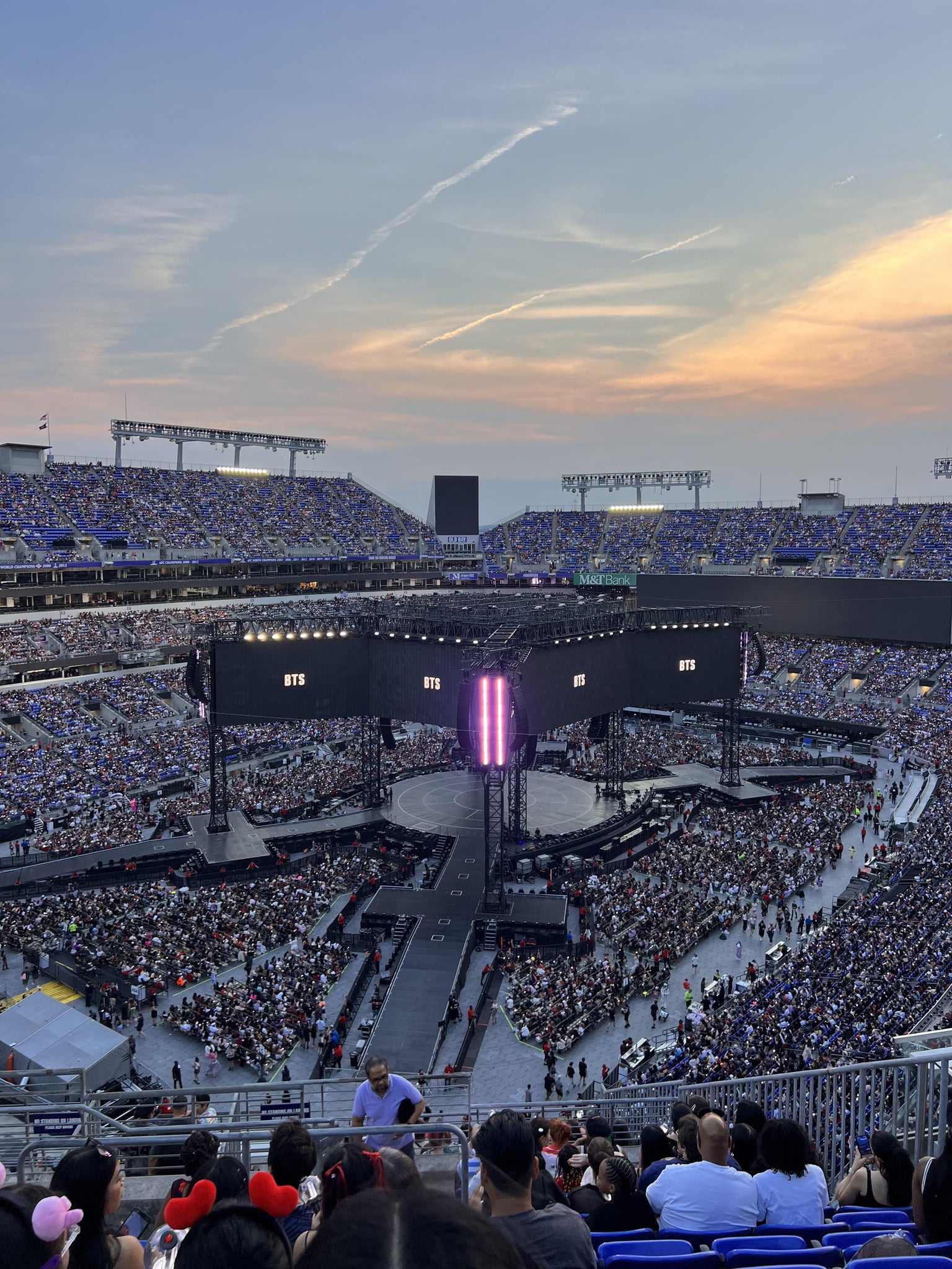 Real Fan View taken from Section 507 at M&T Bank Stadium by Viktoria M