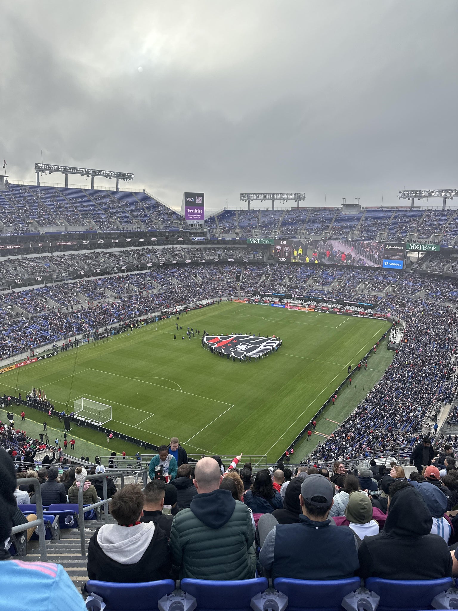 Real Fan View taken from Section 508 at M&T Bank Stadium by Brendan H