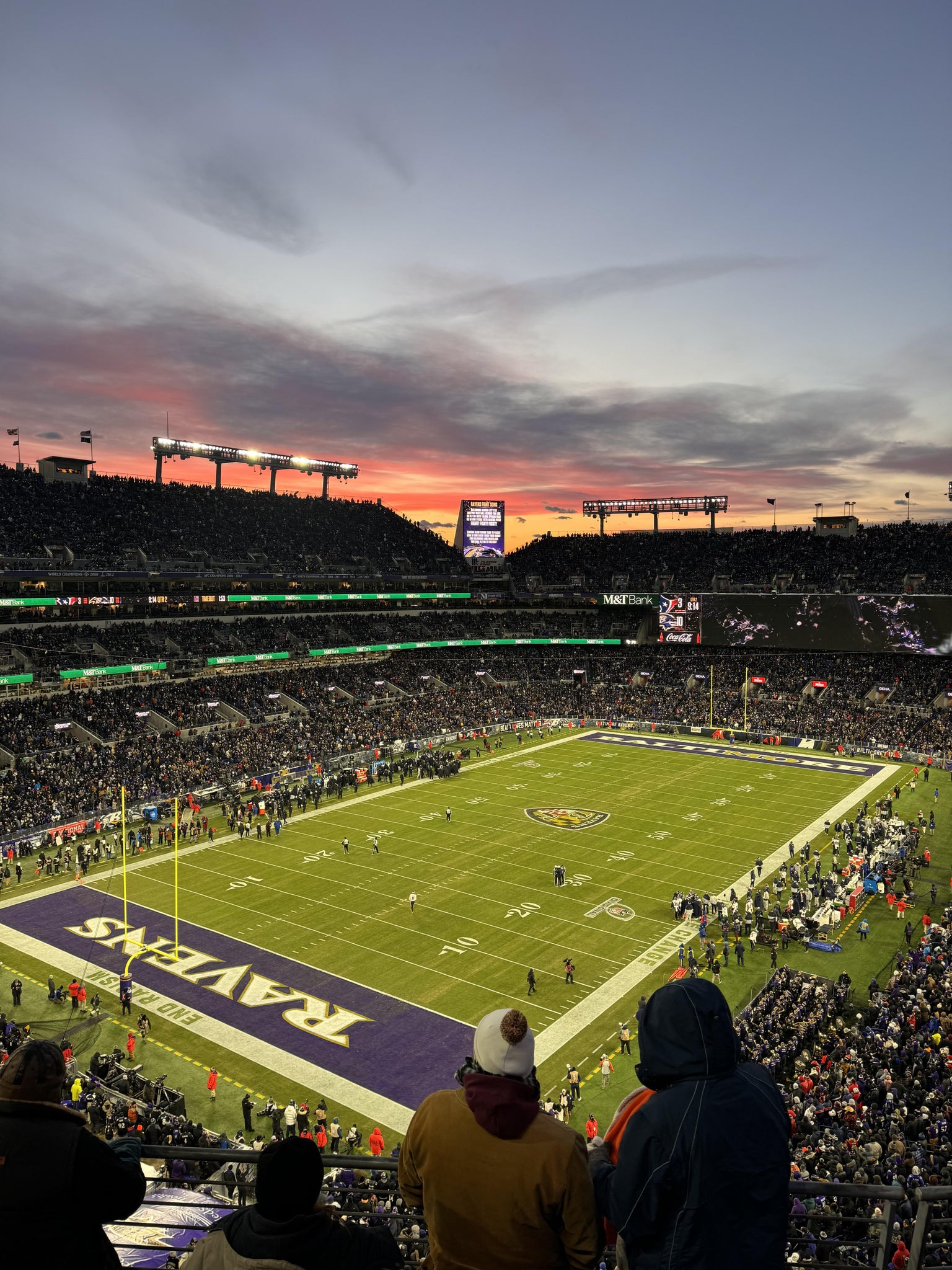 Real Fan View taken from Section 508 at M&T Bank Stadium by Megan P