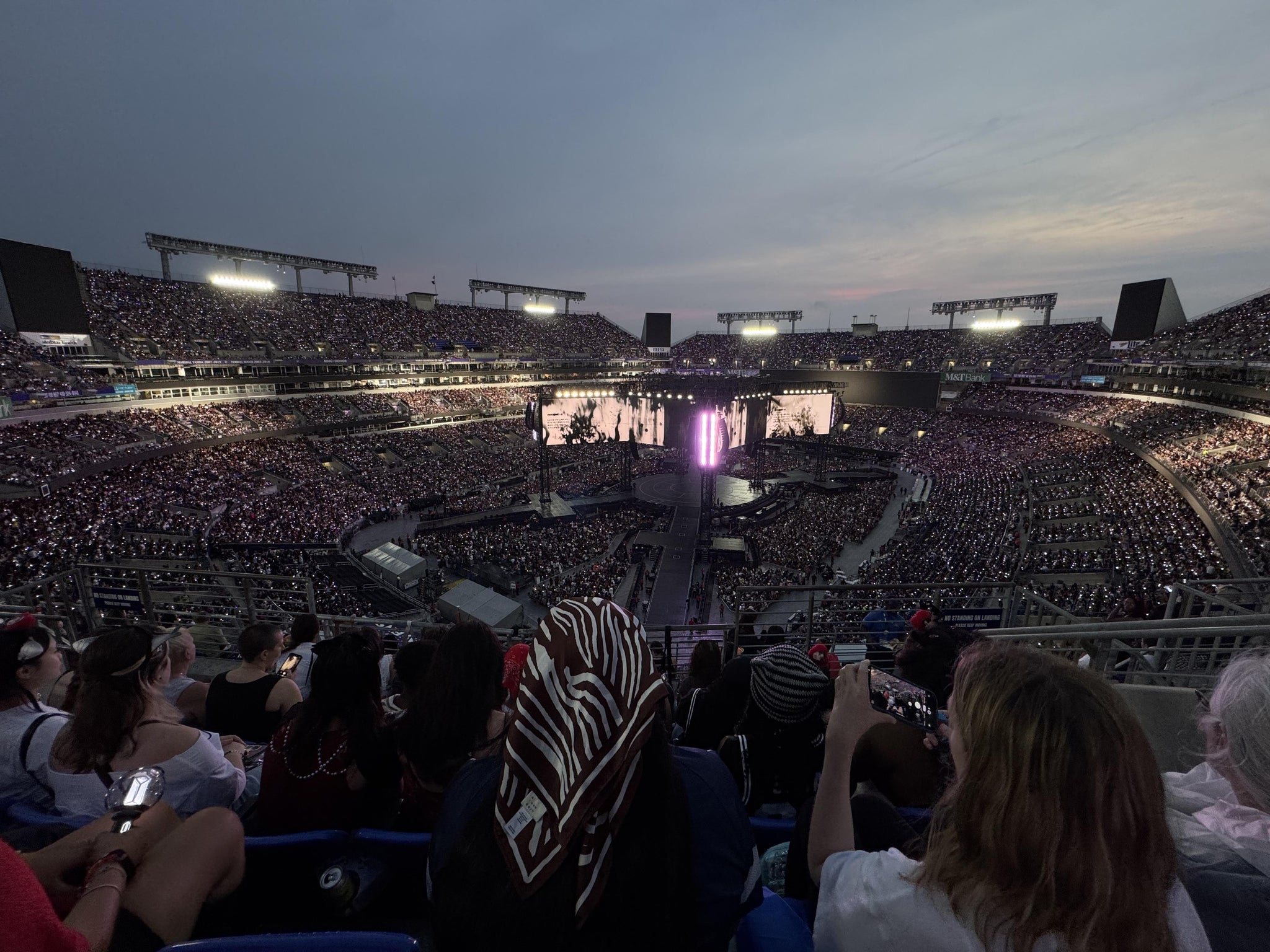 Real Fan View taken from Section 508 at M&T Bank Stadium by Evangeline G
