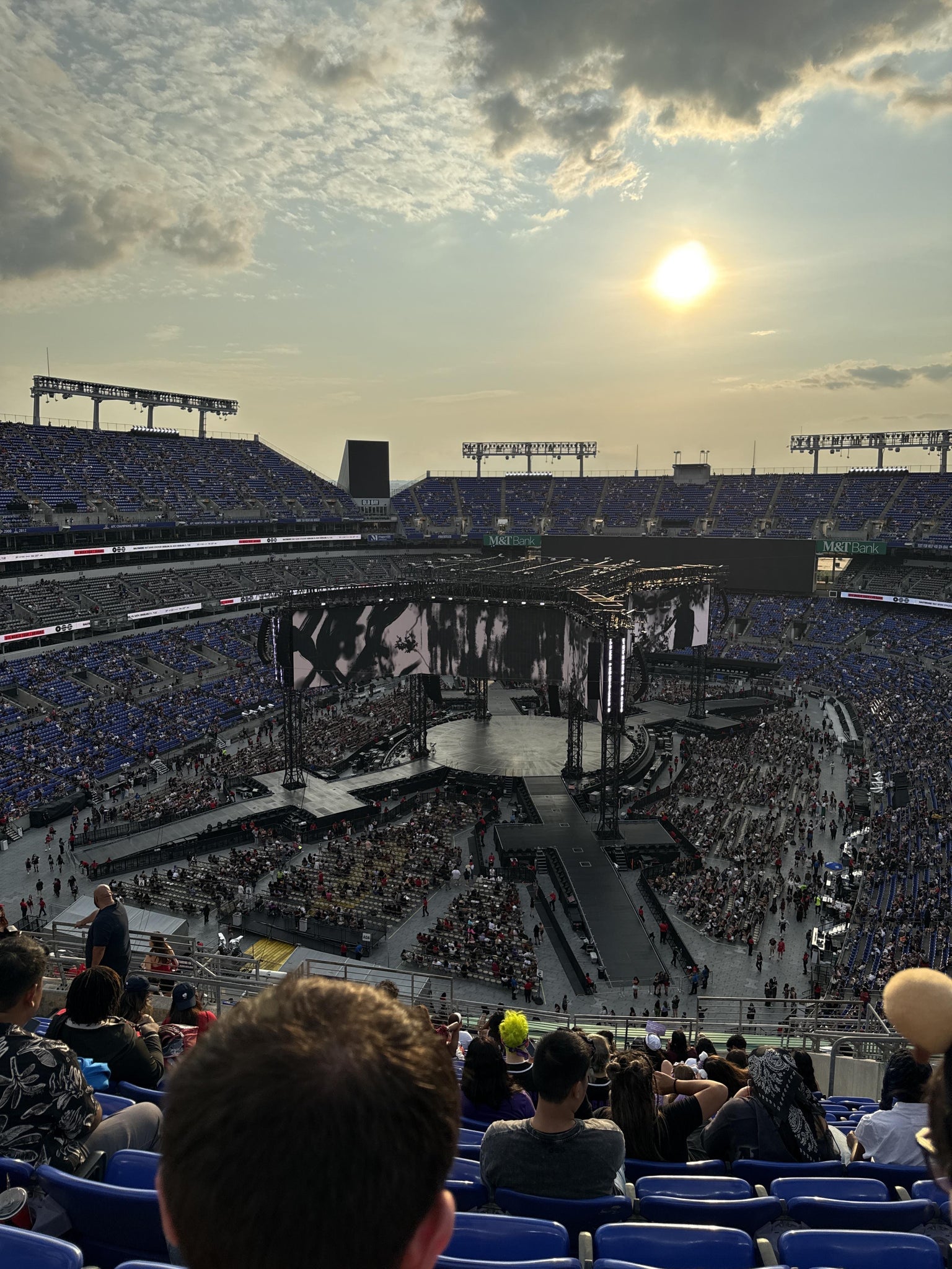 Real Fan View taken from Section 510 at M&T Bank Stadium by Jael Z