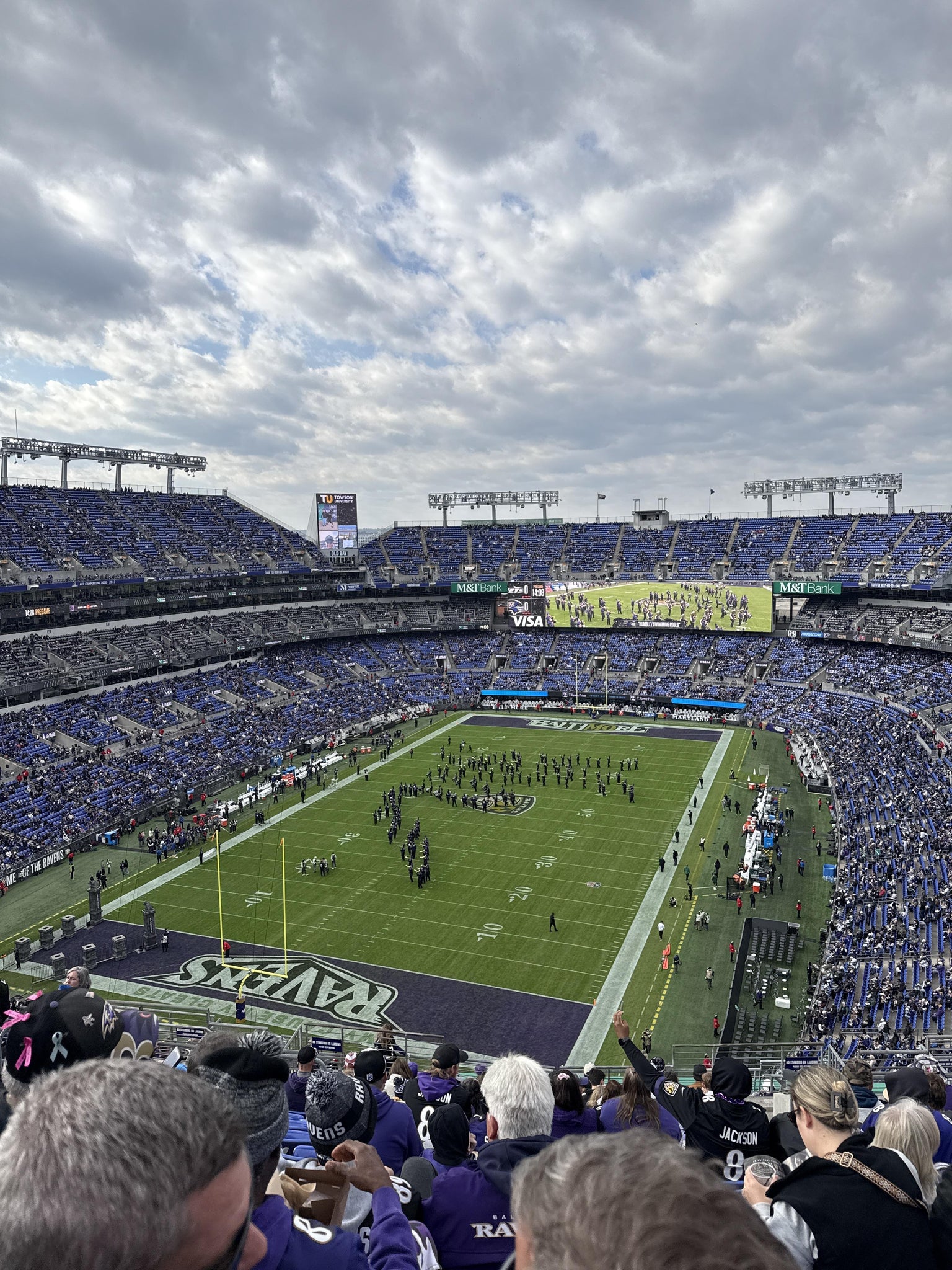 Real Fan View taken from Section 510 at M&T Bank Stadium by Olivia C