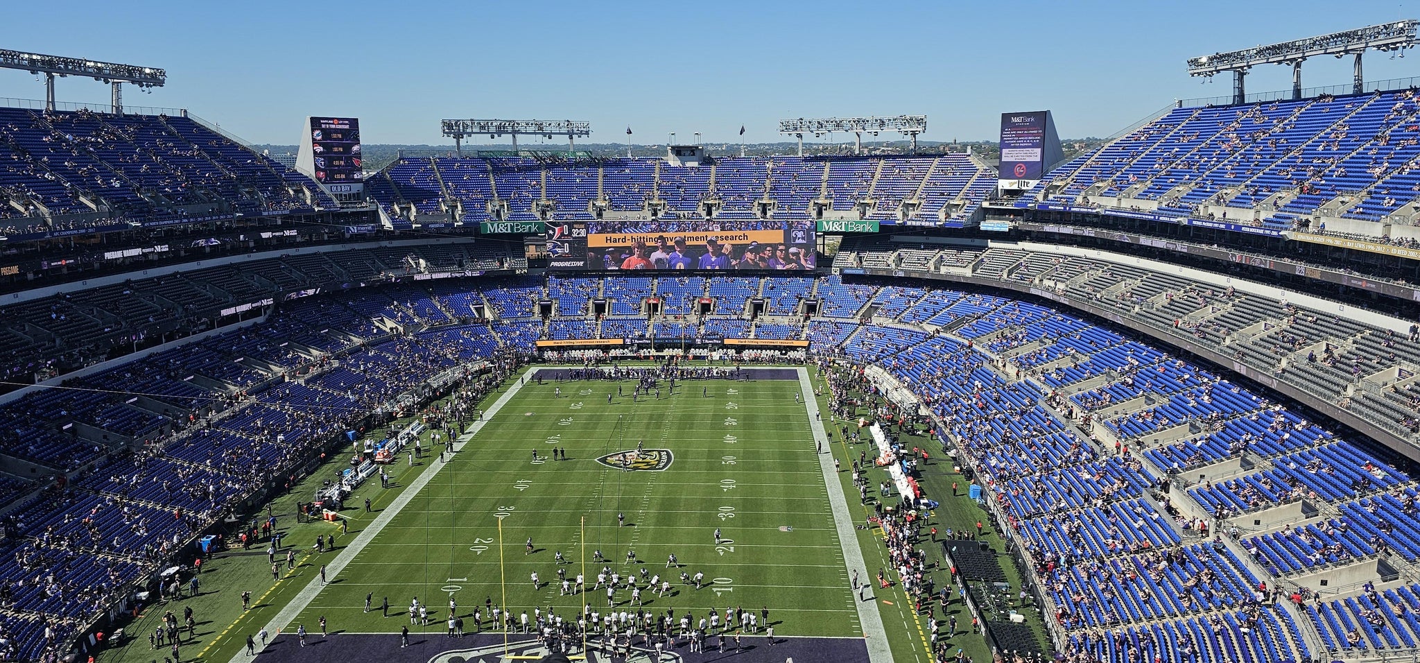 Real Fan View taken from Section 512 at M&T Bank Stadium by Nicole B