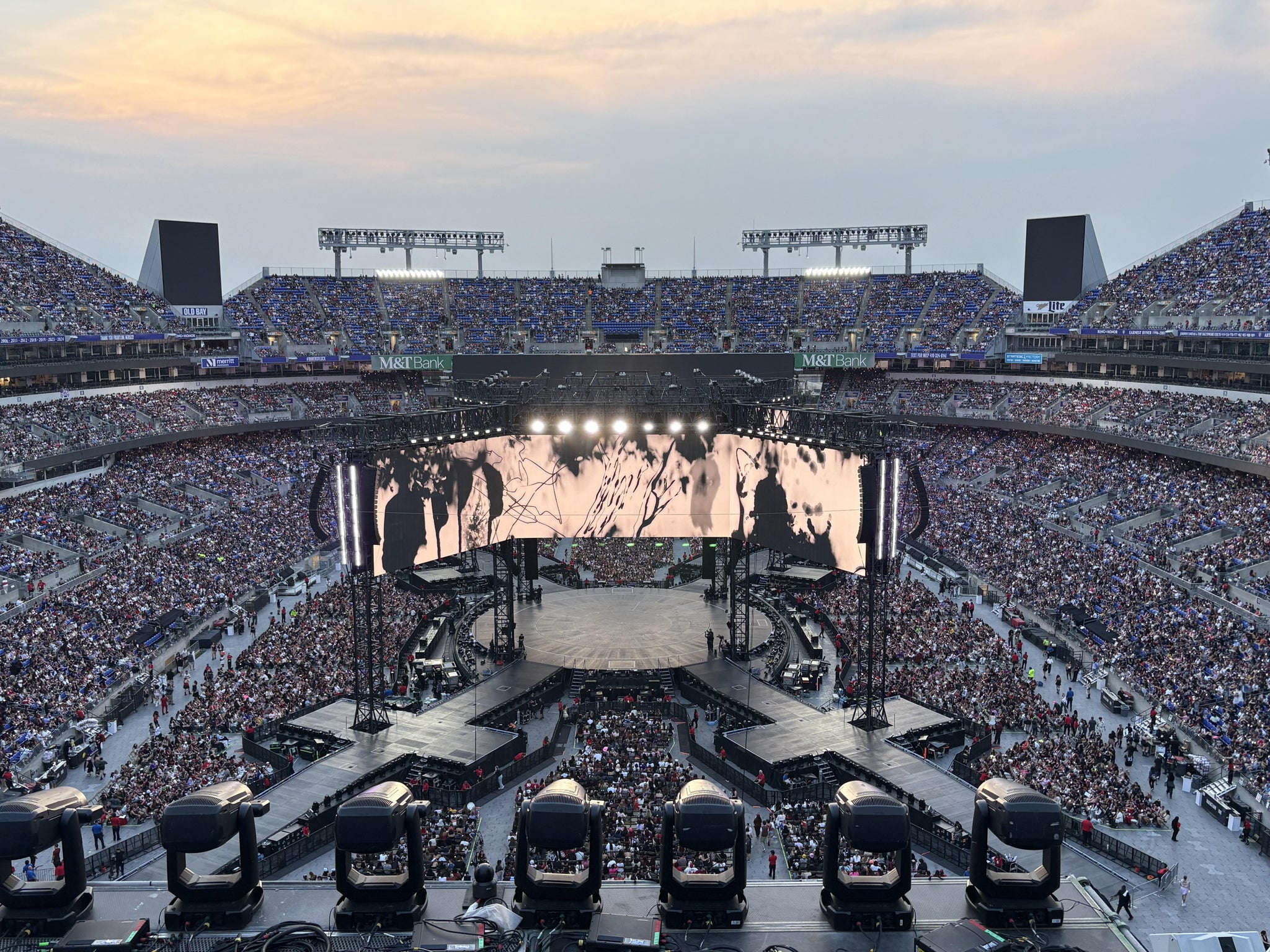 Real Fan View taken from Section 513 at M&T Bank Stadium by Bivuti O