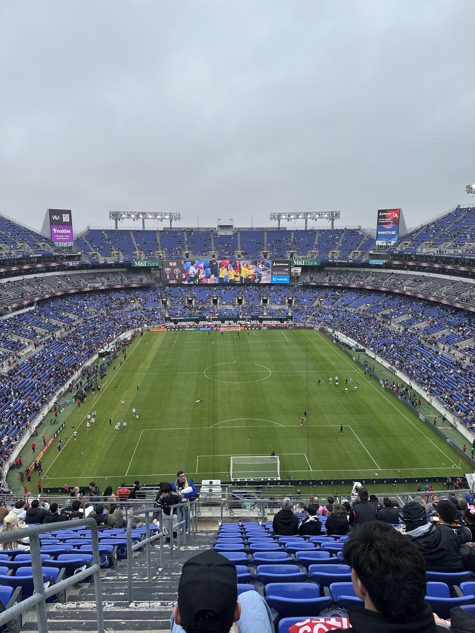 Real Fan View taken from Section 513 at M&T Bank Stadium by Masood R