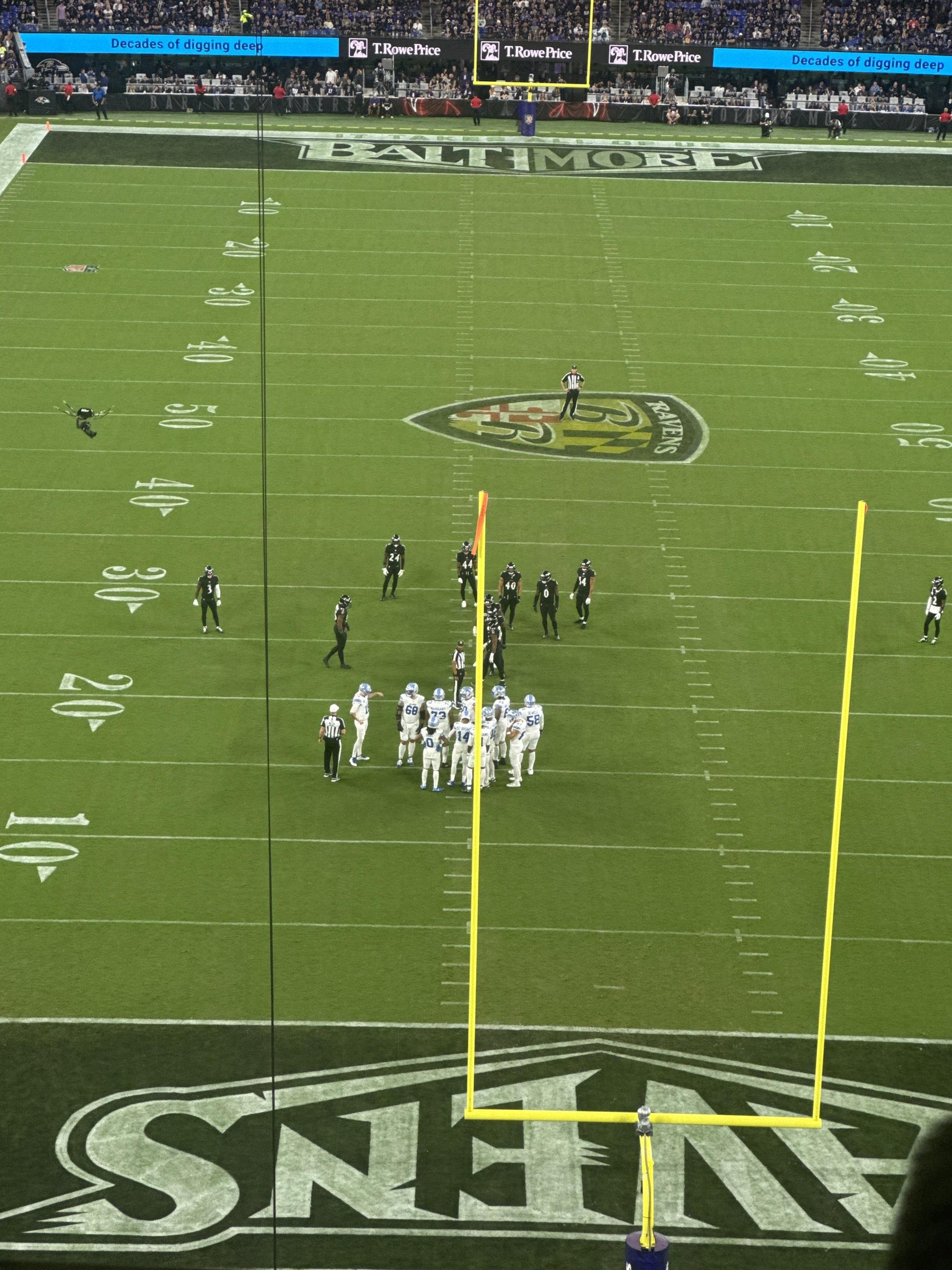 Real Fan View taken from Section 513 at M&T Bank Stadium by Sean F