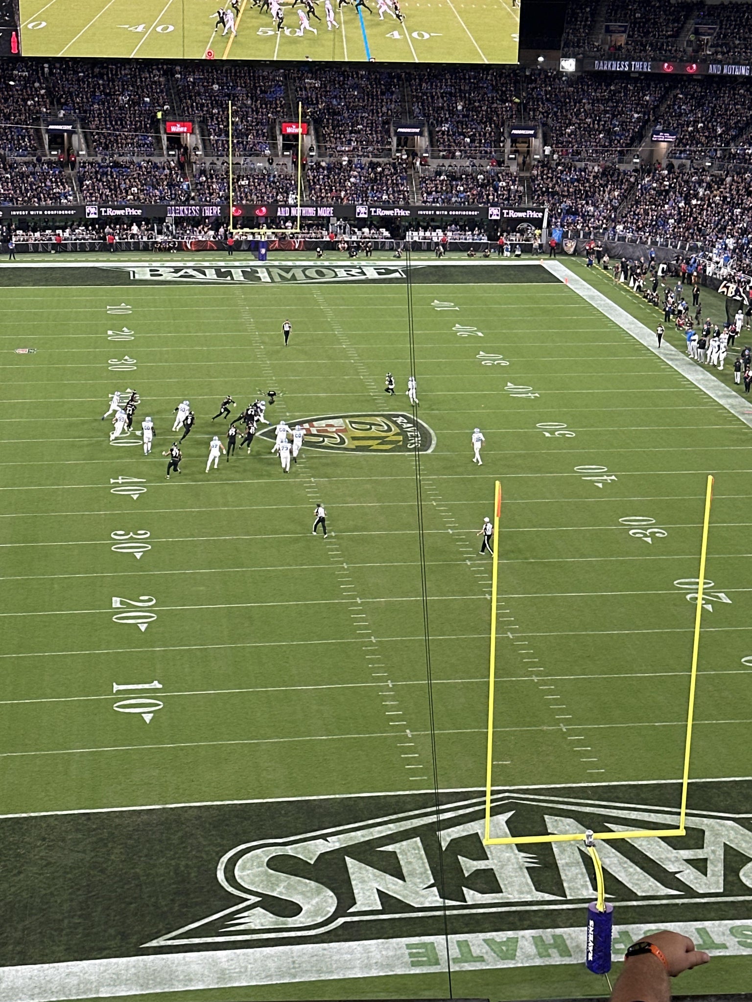 Real Fan View taken from Section 514 at M&T Bank Stadium by Charles H
