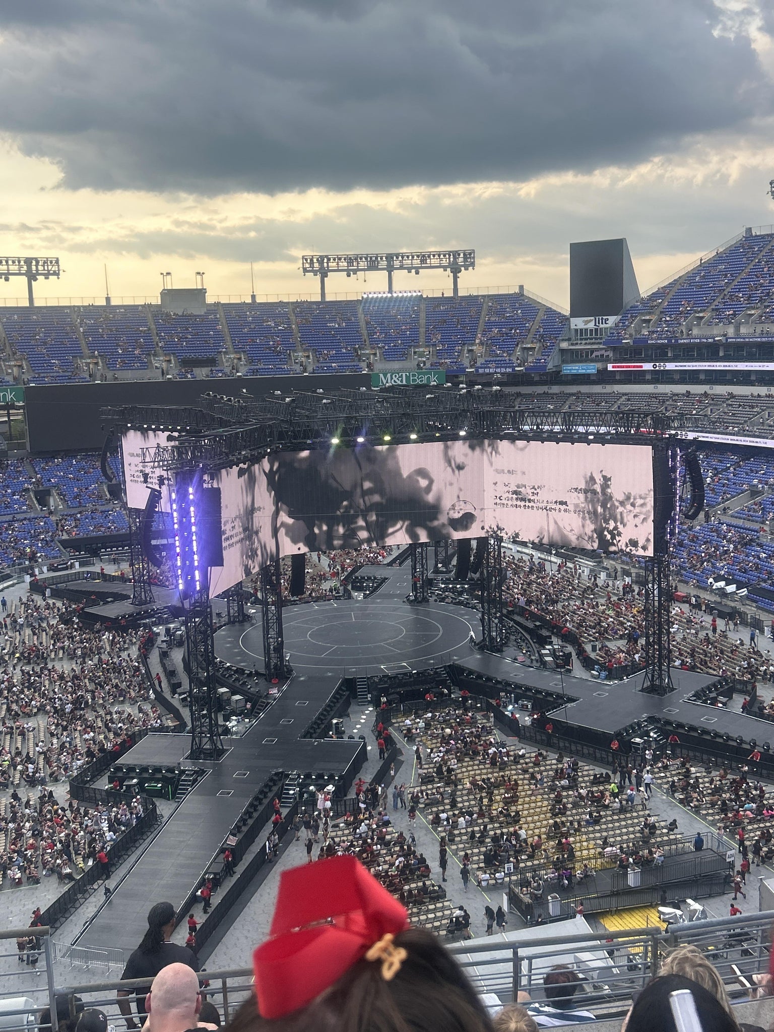 Real Fan View taken from Section 515 at M&T Bank Stadium by Eunice K