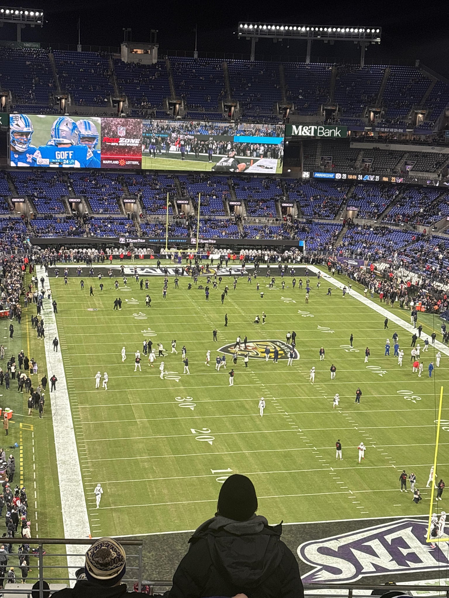 Real Fan View taken from Section 515 at M&T Bank Stadium by Danelle A