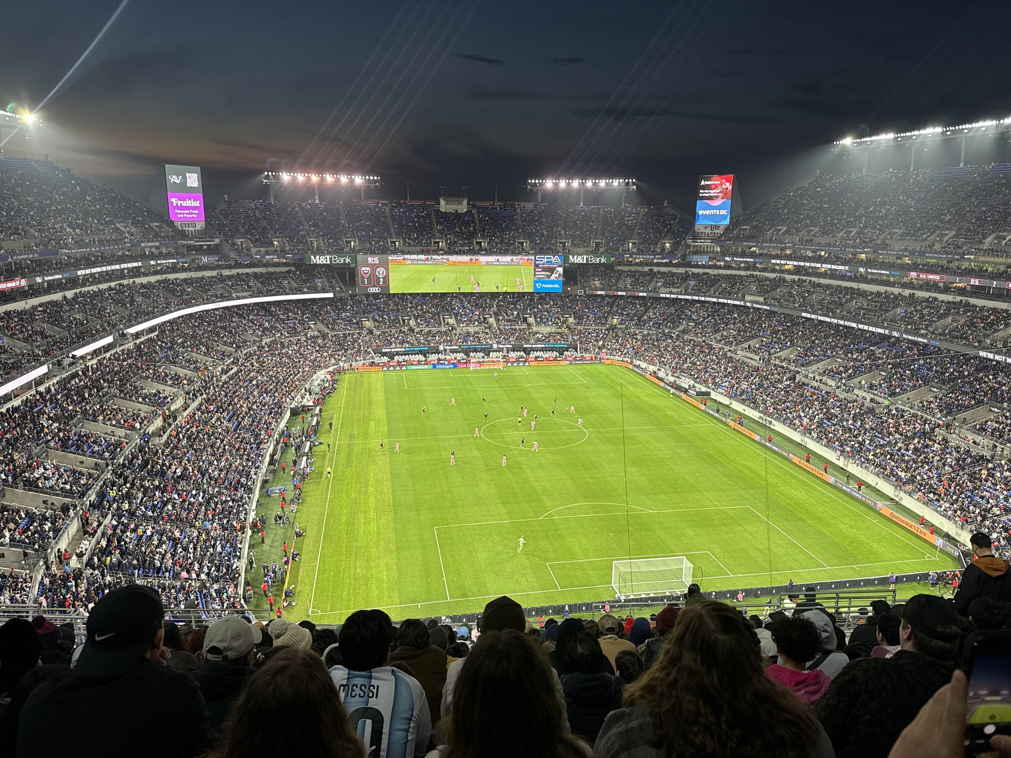 Real Fan View taken from Section 515 at M&T Bank Stadium by Jaime A