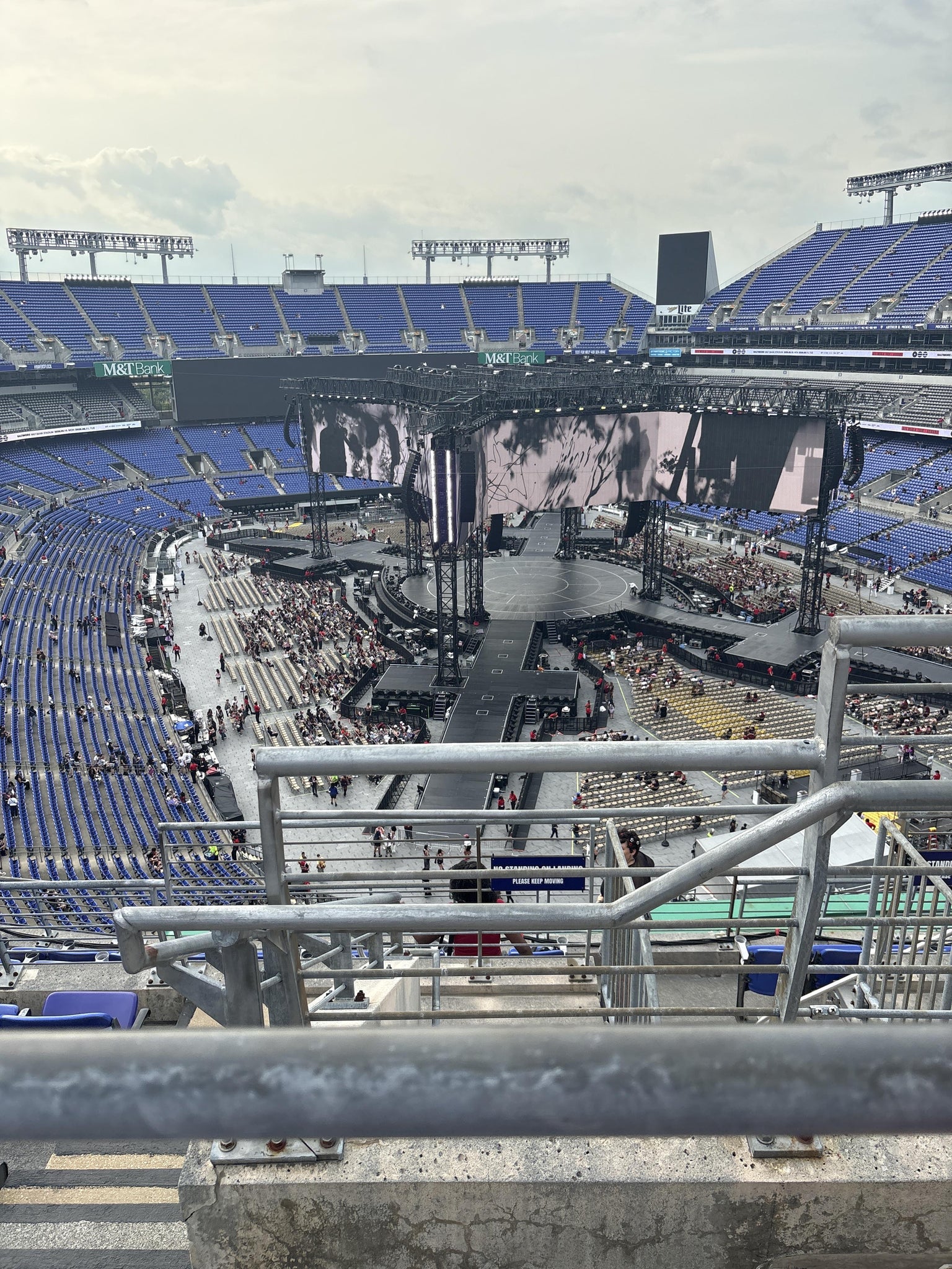 Real Fan View taken from Section 517 at M&T Bank Stadium by Nayely E