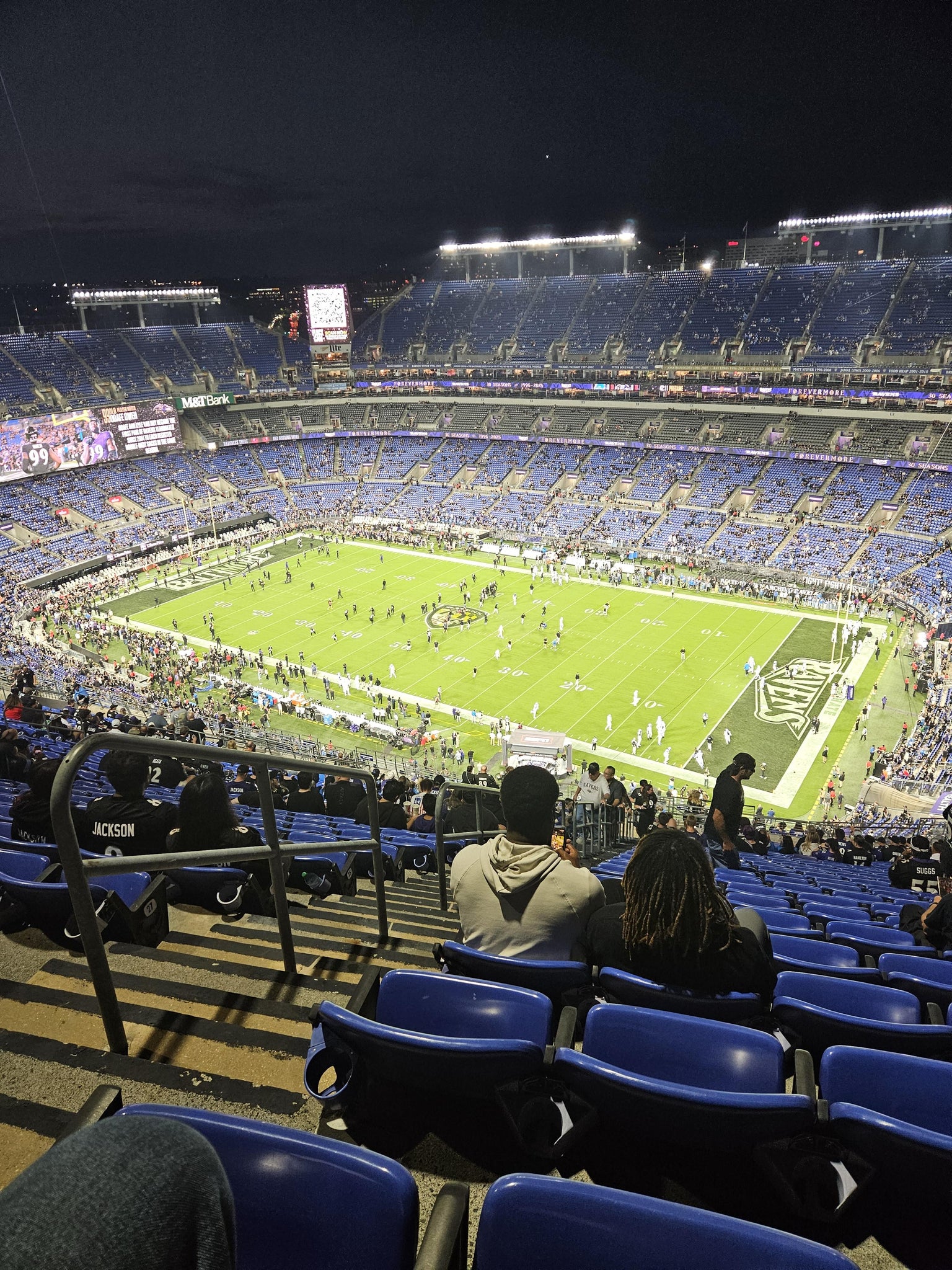 Real Fan View taken from Section 521 at M&T Bank Stadium by Kevin S