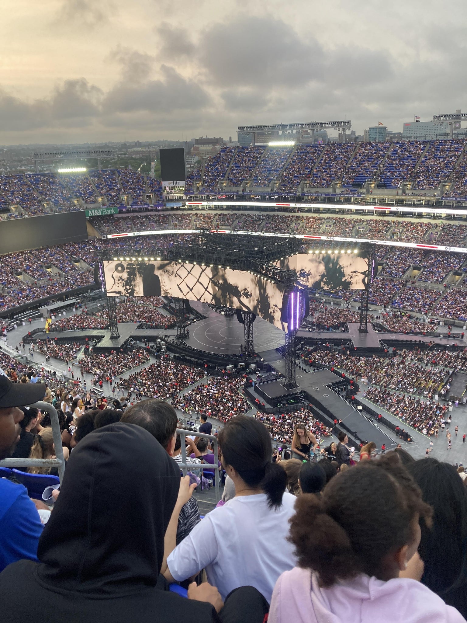 Vue réelle des fans prise de la Section 521 au site M&T Bank Stadium par Donnelle R
