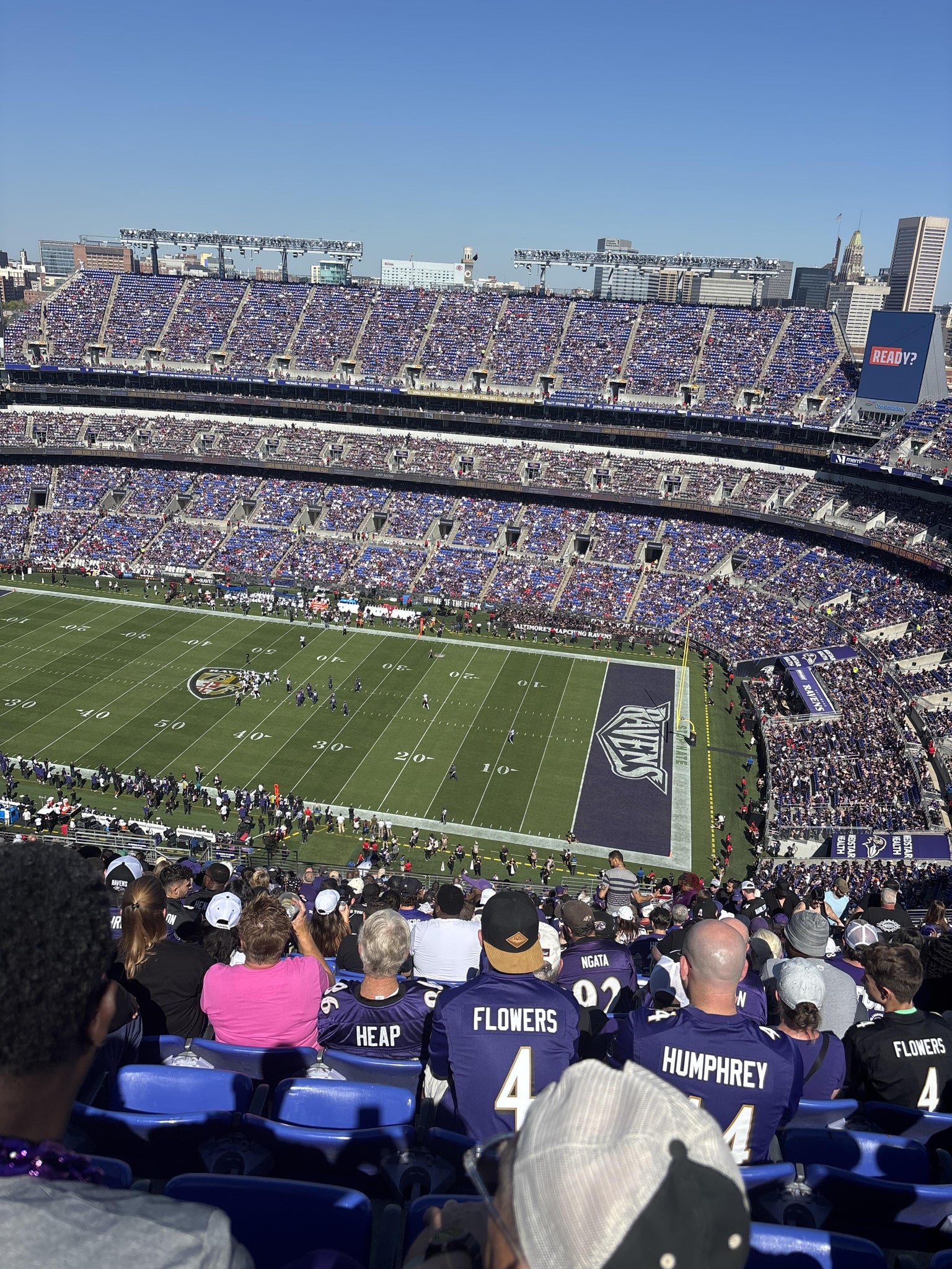 Real Fan View taken from Section 523 at M&T Bank Stadium by Danielle W
