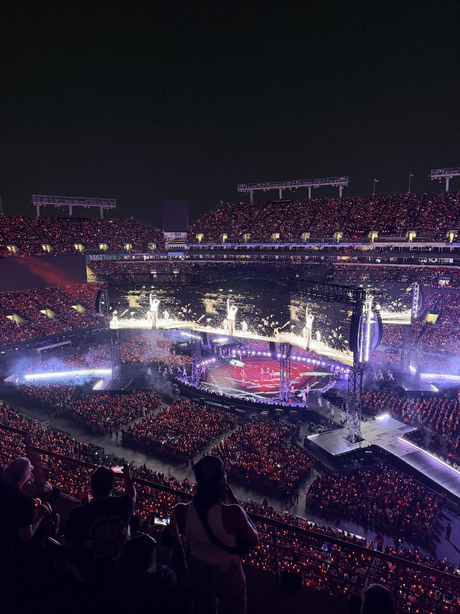 Real Fan View taken from Section 523 at M&T Bank Stadium by Grace S