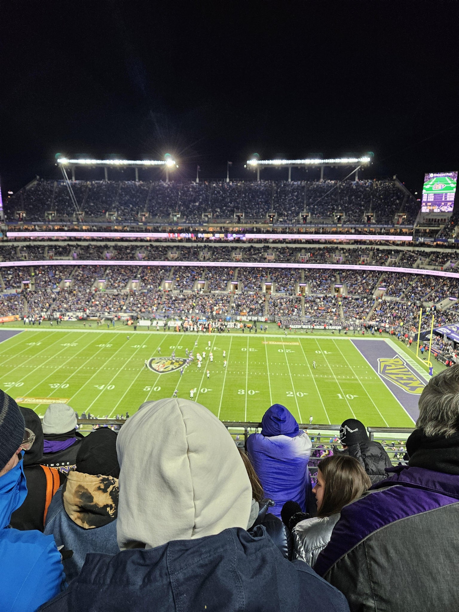 Real Fan View taken from Section 525 at M&T Bank Stadium by William S