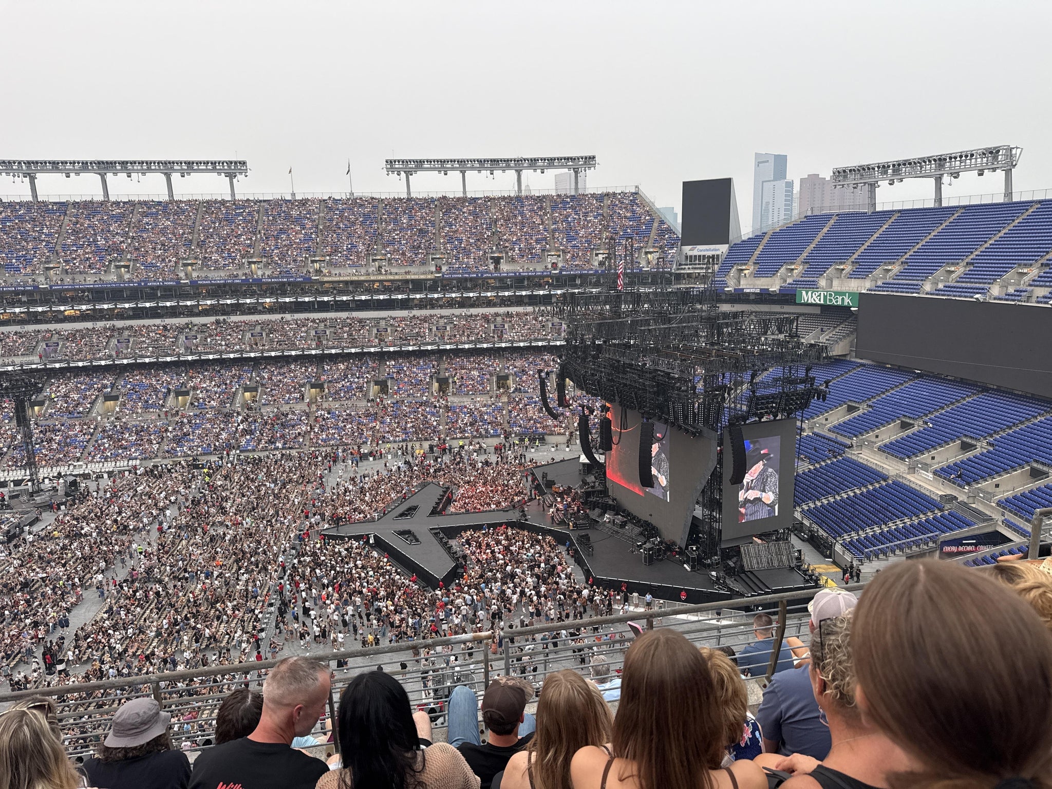 Real Fan View taken from Section 525 at M&T Bank Stadium by Melinda S
