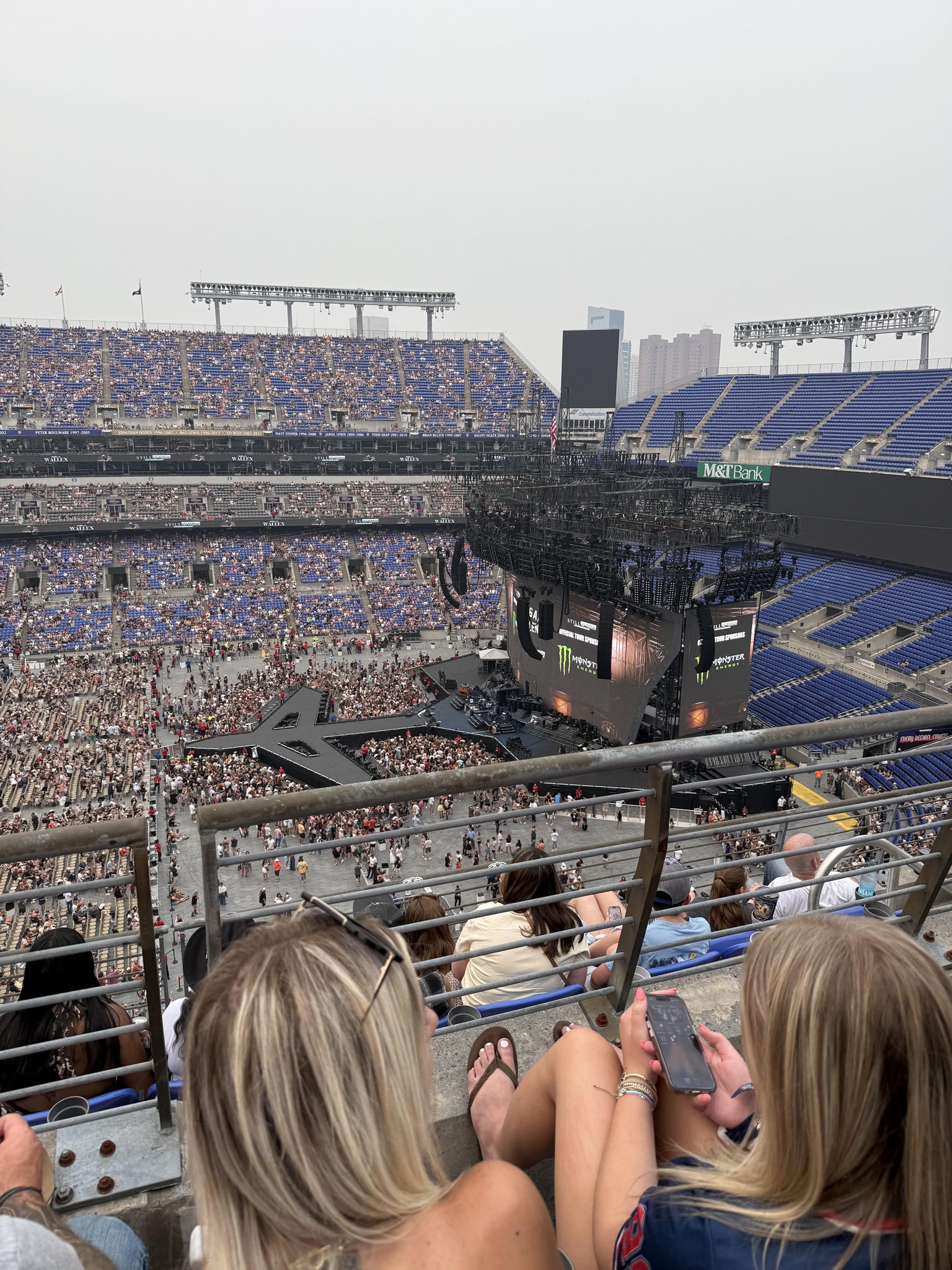 Real Fan View taken from Section 526 at M&T Bank Stadium by Corey B