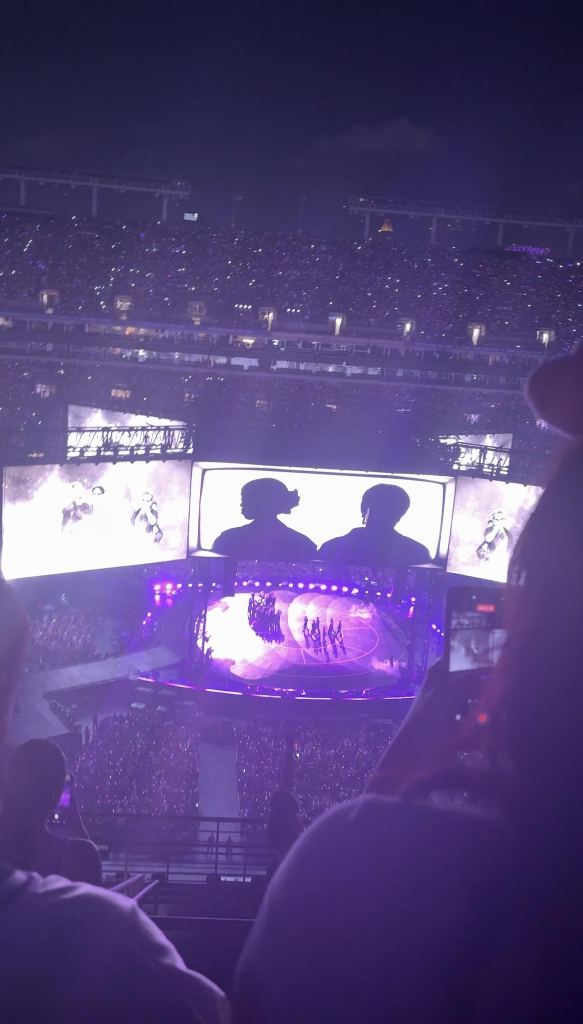 Vue réelle des fans prise de la Section 527 au site M&T Bank Stadium par Annika W