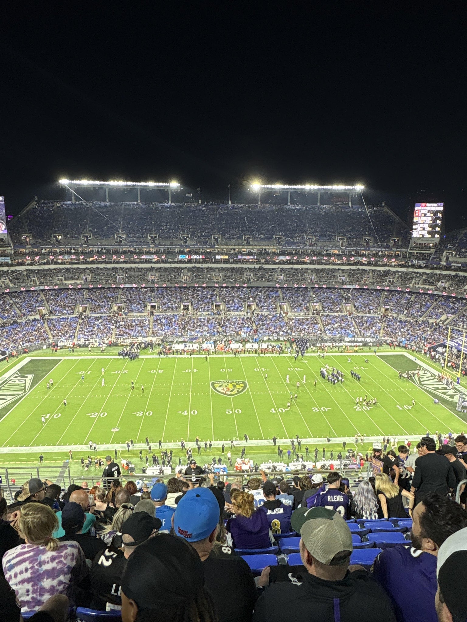 Real Fan View taken from Section 527 at M&T Bank Stadium by Tony G