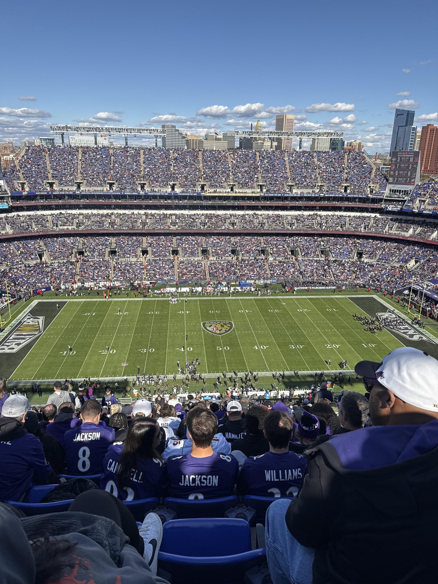 Real Fan View taken from Section 527 at M&T Bank Stadium by Zoey A