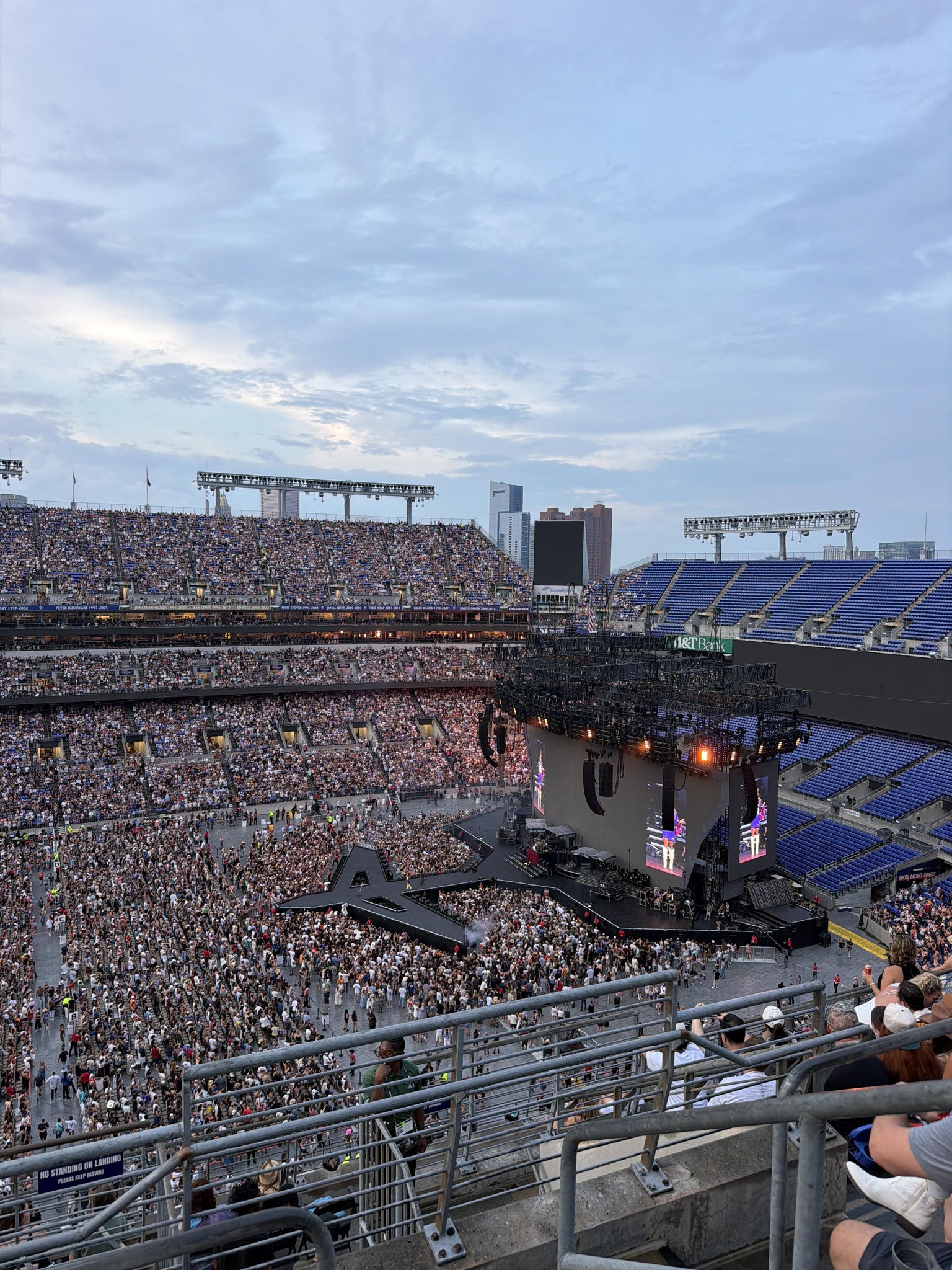 Real Fan View taken from Section 528 at M&T Bank Stadium by Mackenzie M