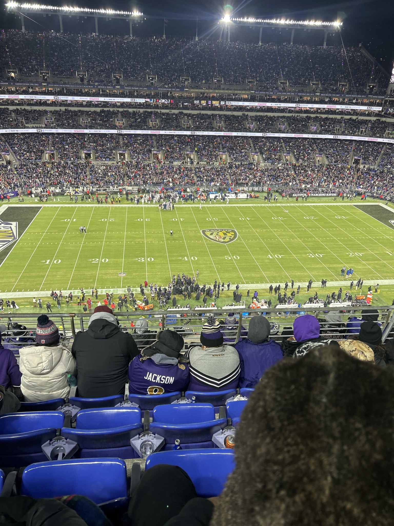 Real Fan View taken from Section 528 at M&T Bank Stadium by Thomas B